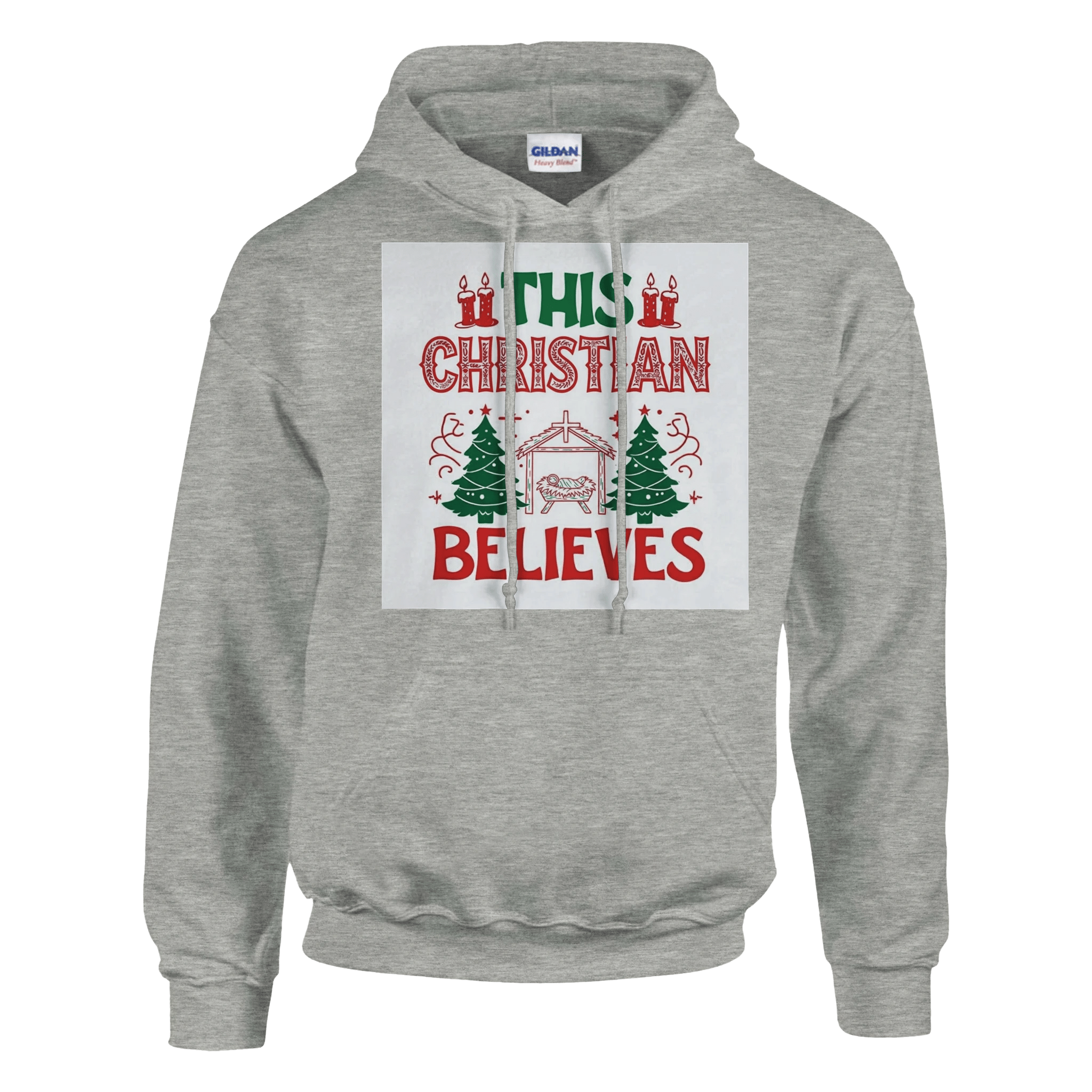 Christian Believes Classic Unisex Pullover Hoodie | Gildan® 18500 - BB's Tees and More