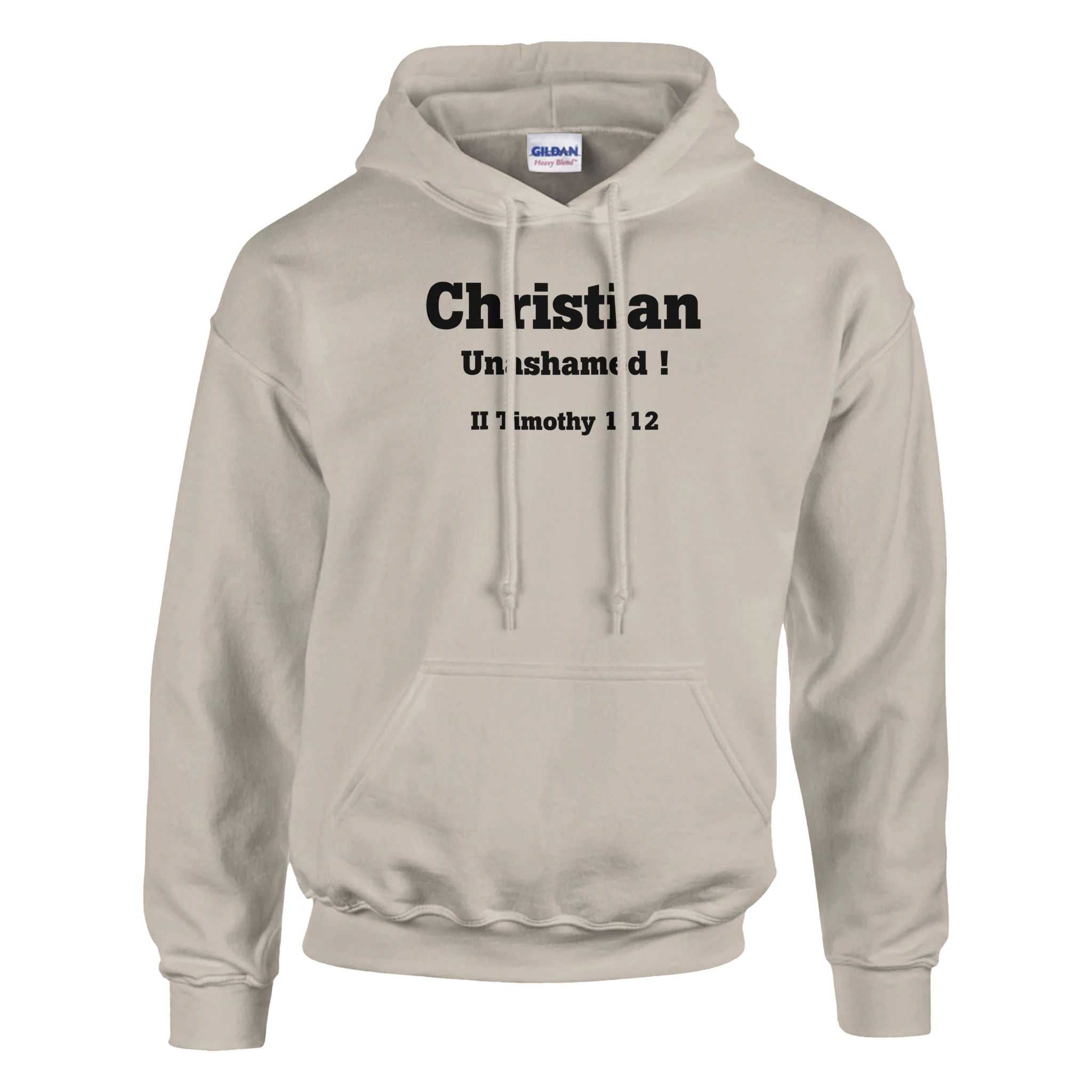 Christian Unashamed Hoodie - BB's Tees and More