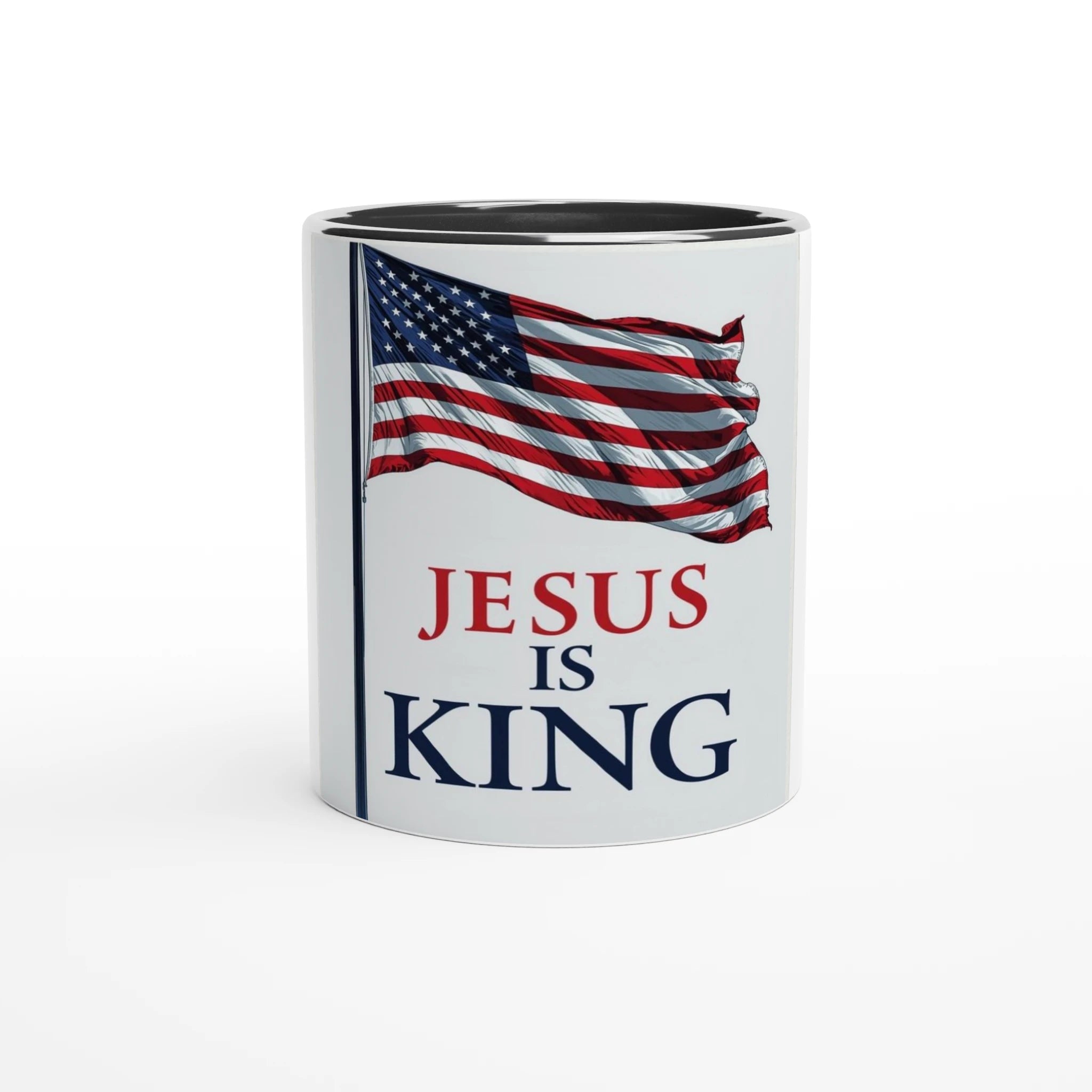 Jesus is King Mug - BB's Tees and More