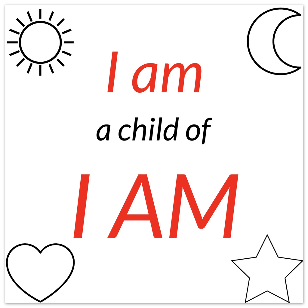 I AM Aluminum Print - BB's Tees and More