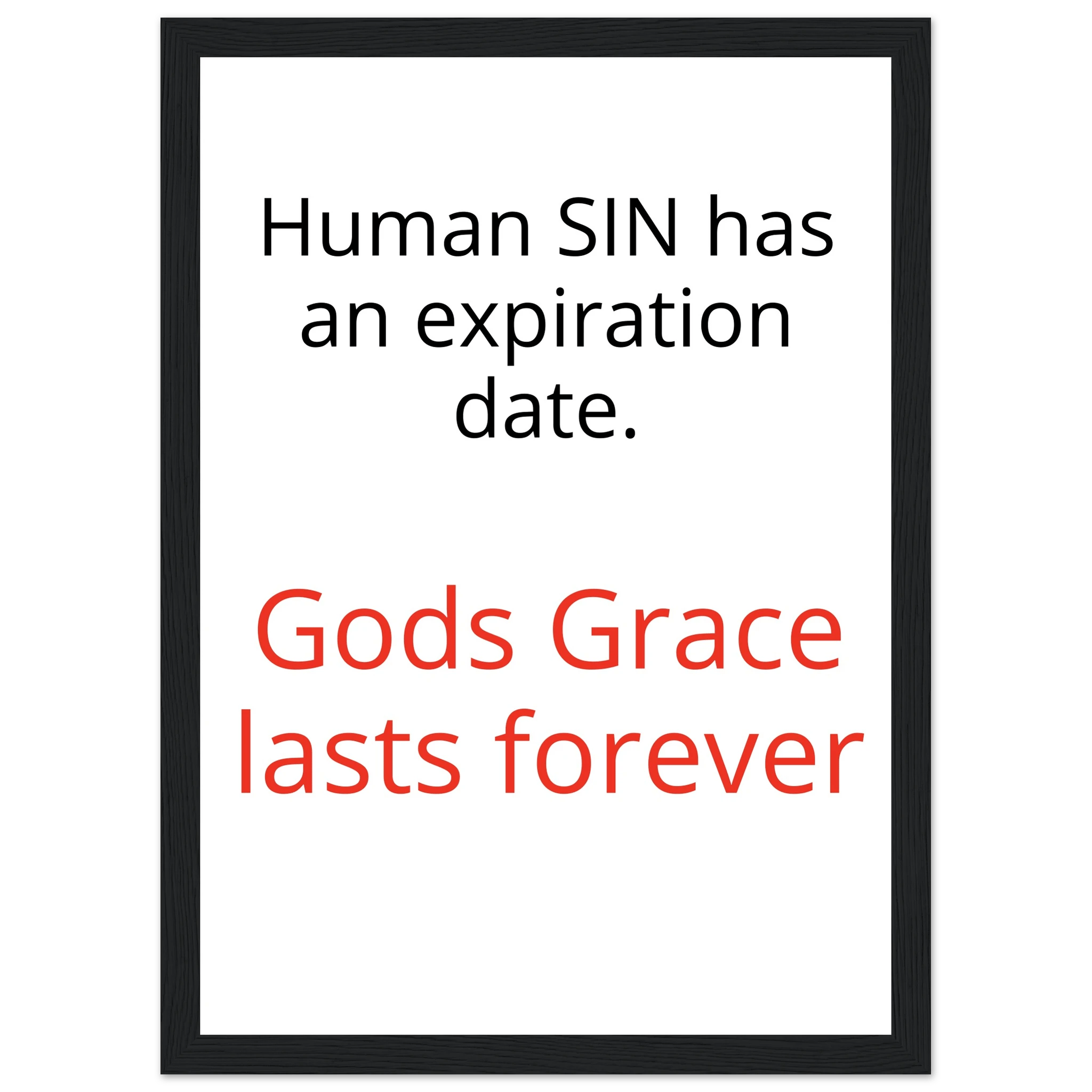 Gods Grace Fine Art Poster - BB's Tees and More