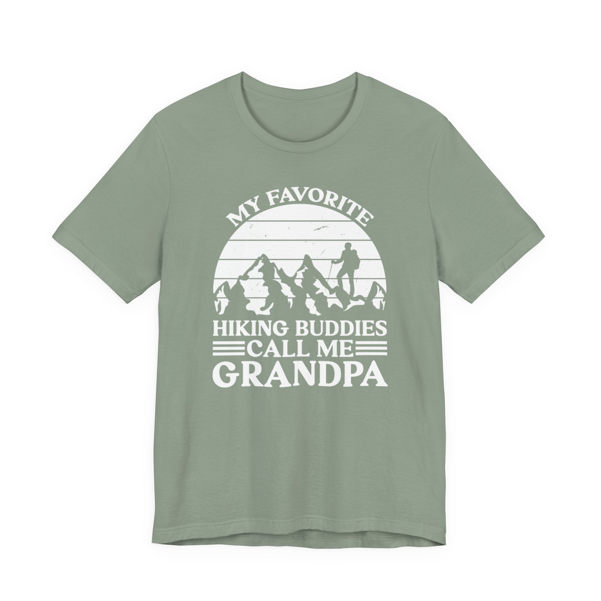 Proud Hiking Buddy Grandpa Tee - BB's Tees and More