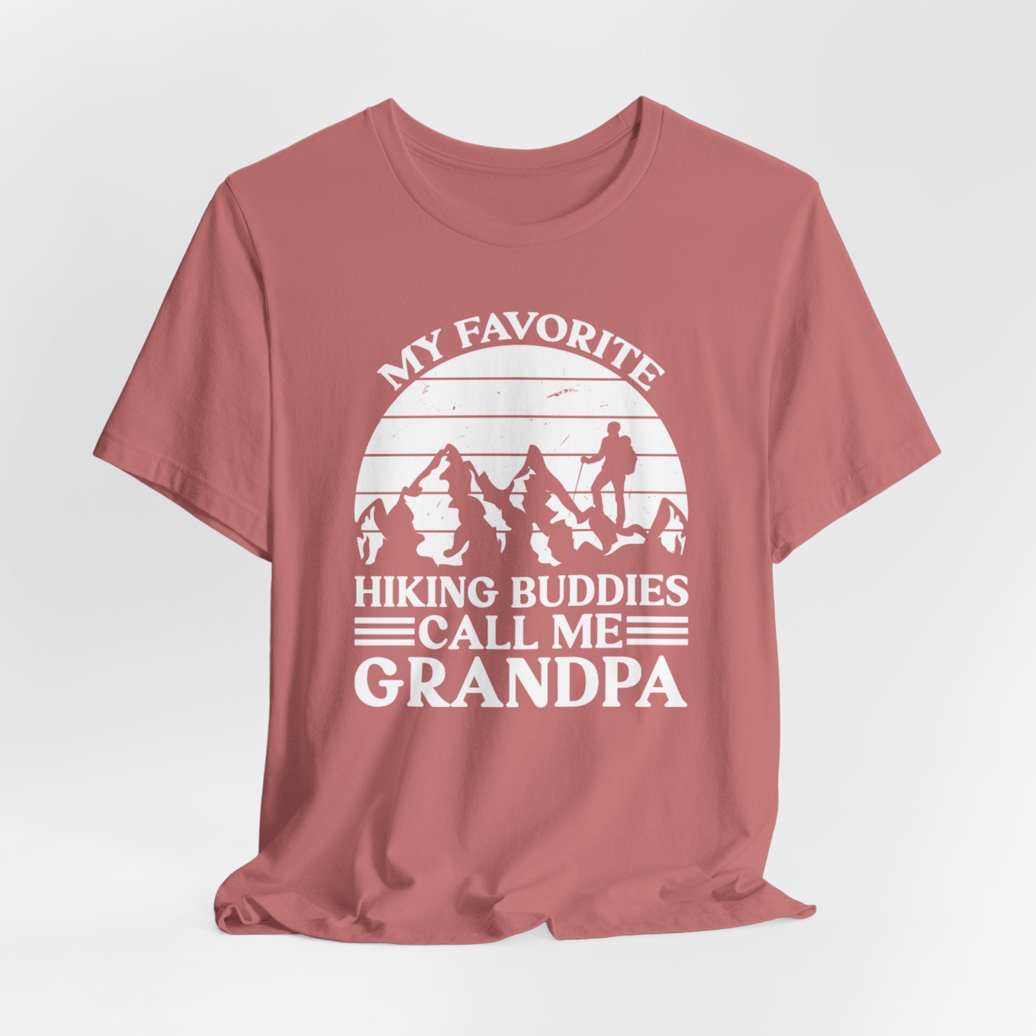 Proud Hiking Buddy Grandpa Tee - BB's Tees and More