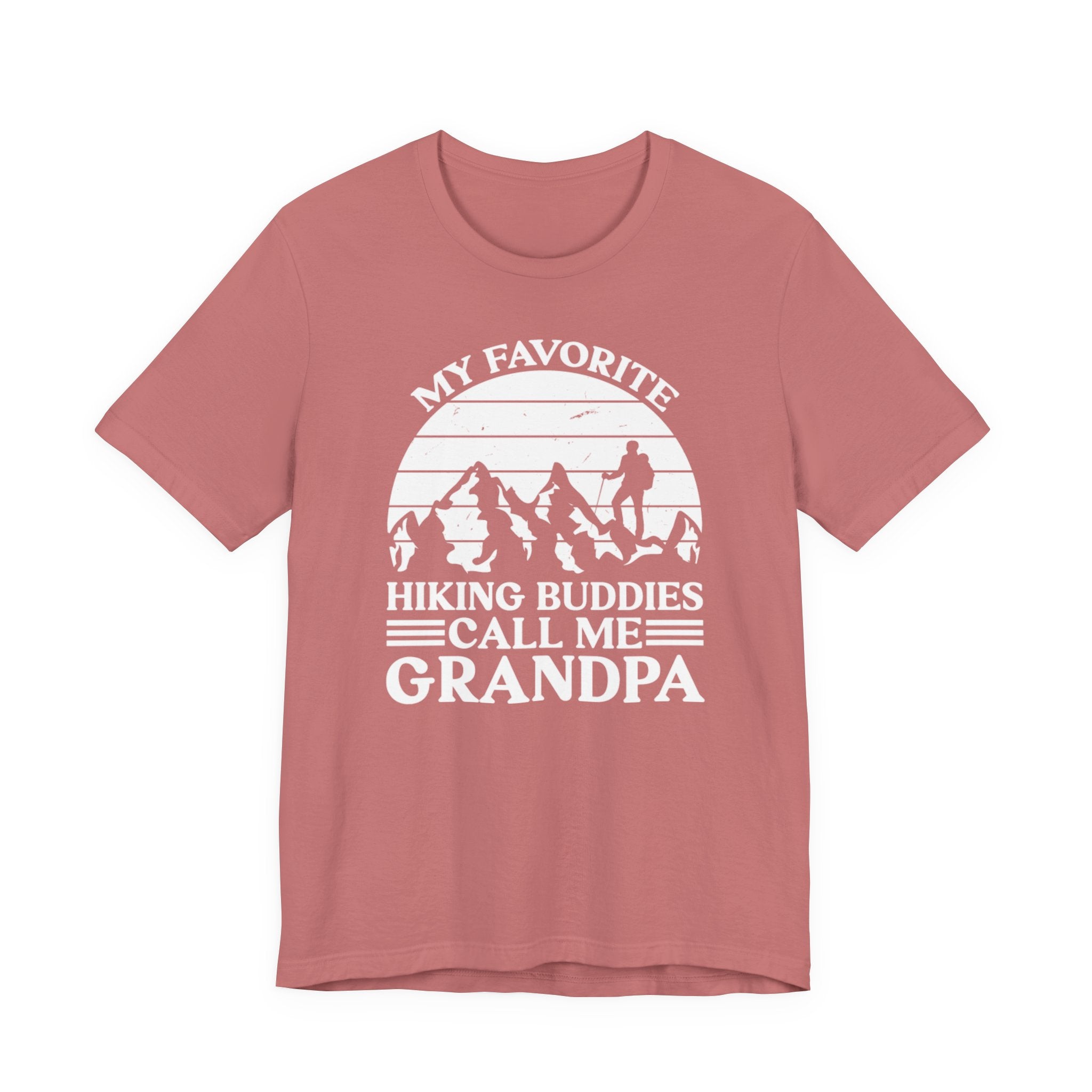 Proud Hiking Buddy Grandpa Tee - BB's Tees and More