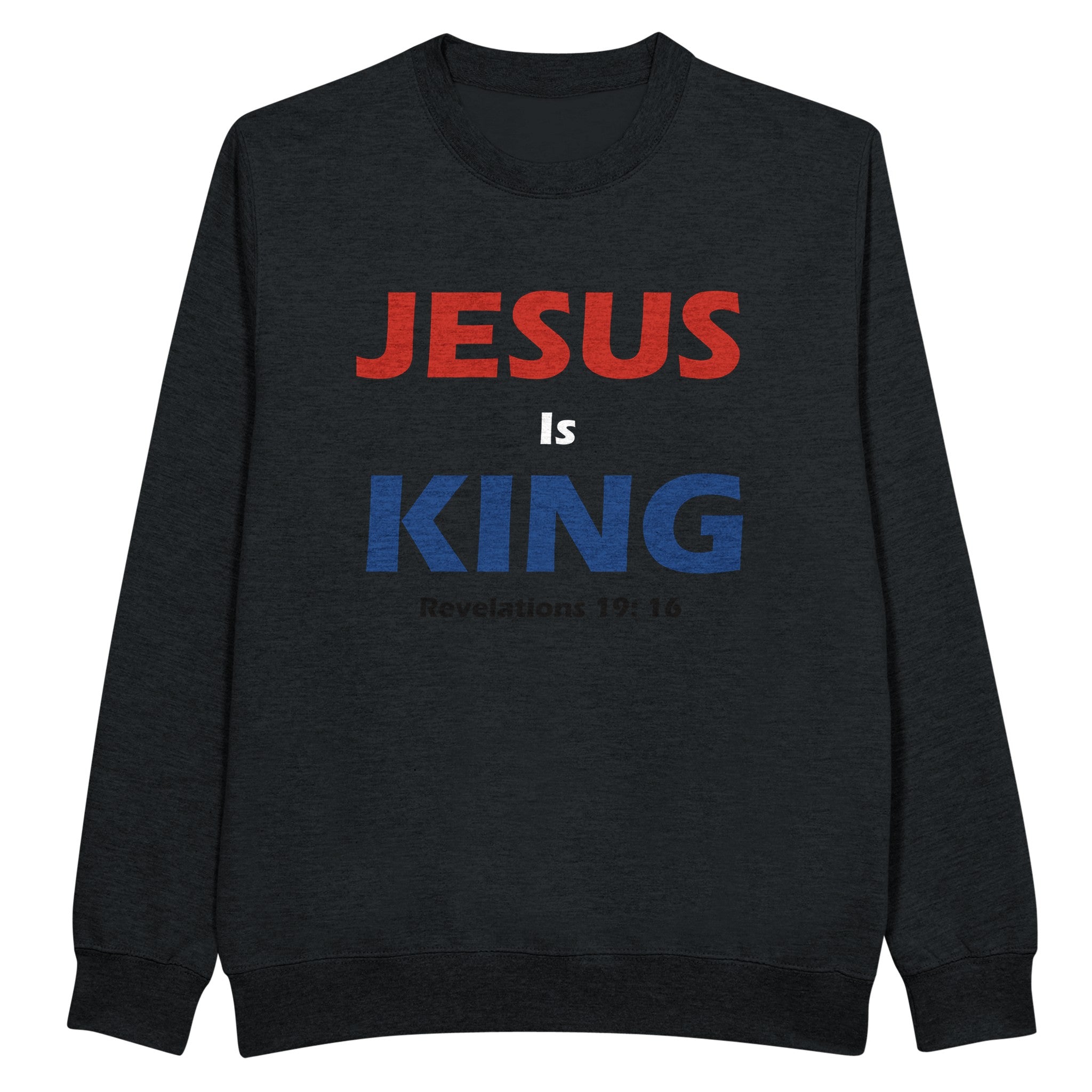 Jesus Is King - Premium Unisex Crewneck Sweatshirt - BB's Tees and More