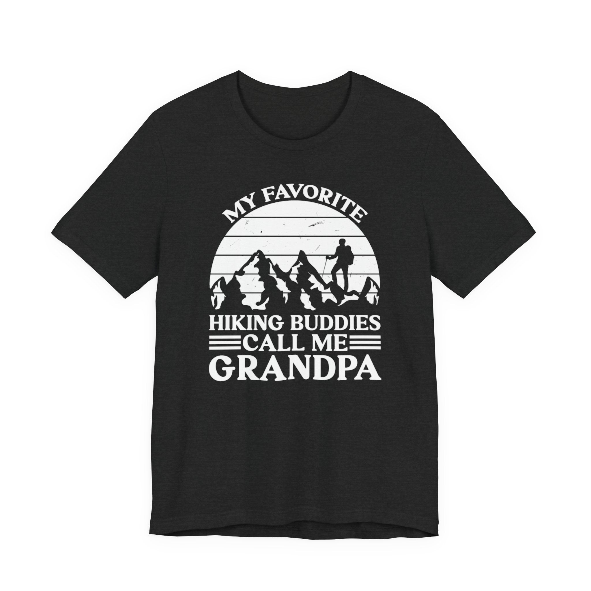 Proud Hiking Buddy Grandpa Tee - BB's Tees and More