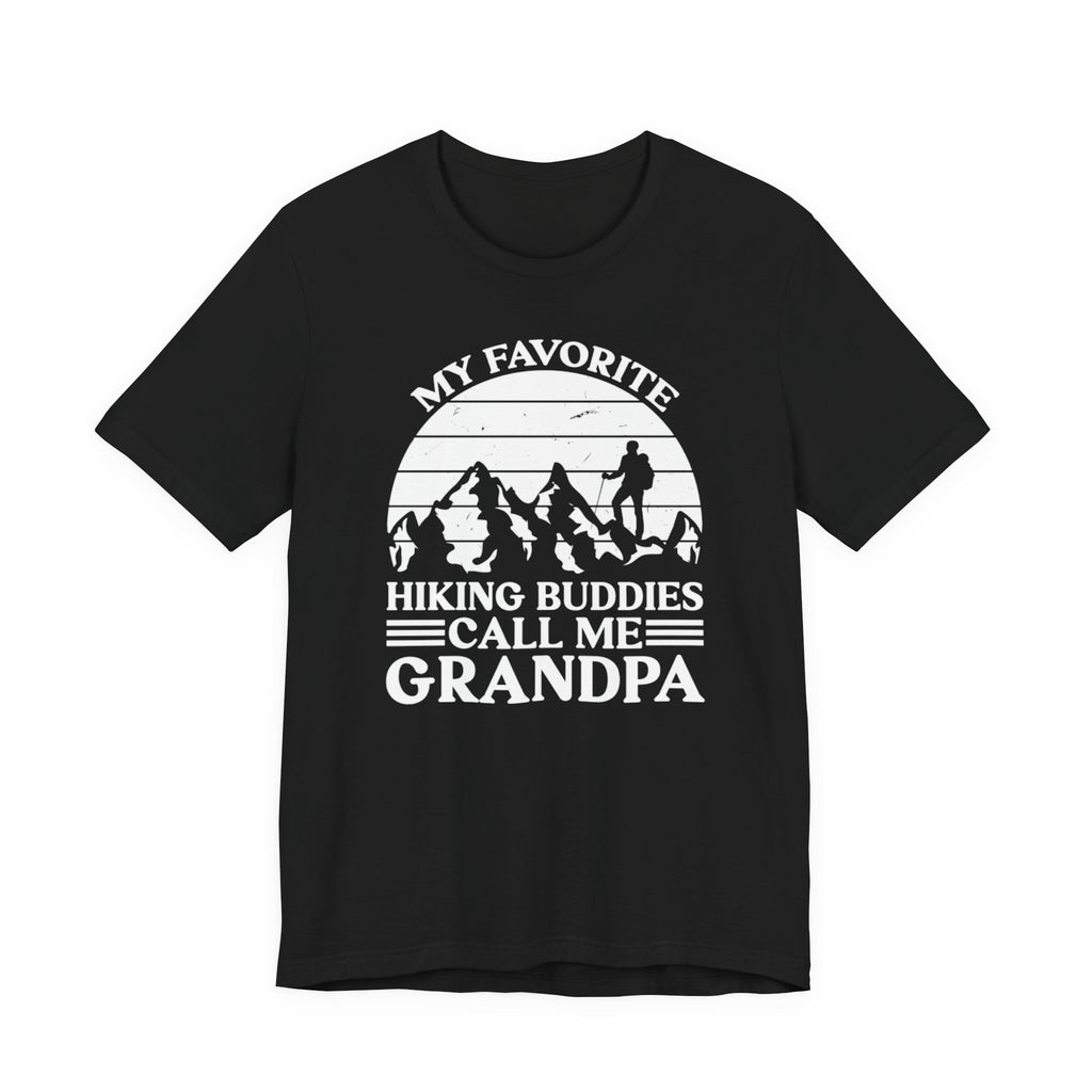 Proud Hiking Buddy Grandpa Tee - BB's Tees and More