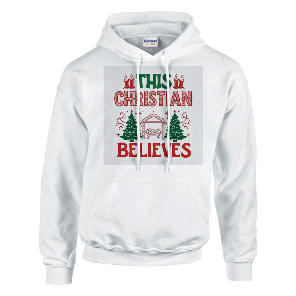Christian Believes Classic Unisex Pullover Hoodie | Gildan® 18500 - BB's Tees and More