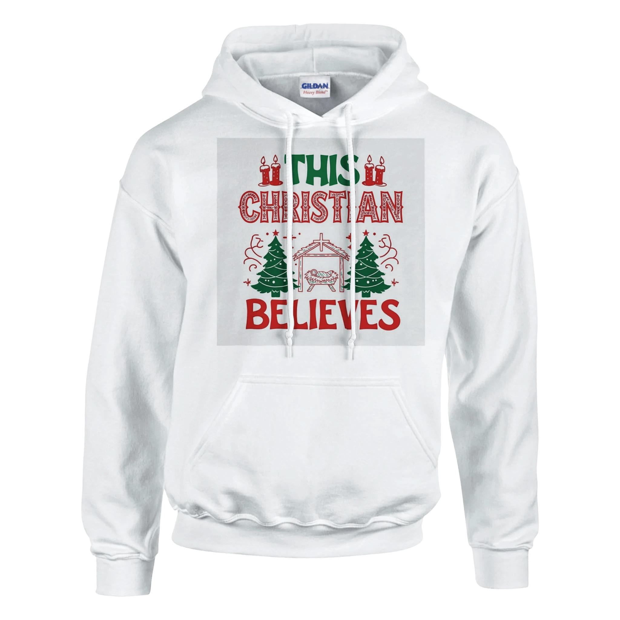 Christian Believes Classic Unisex Pullover Hoodie | Gildan® 18500 - BB's Tees and More