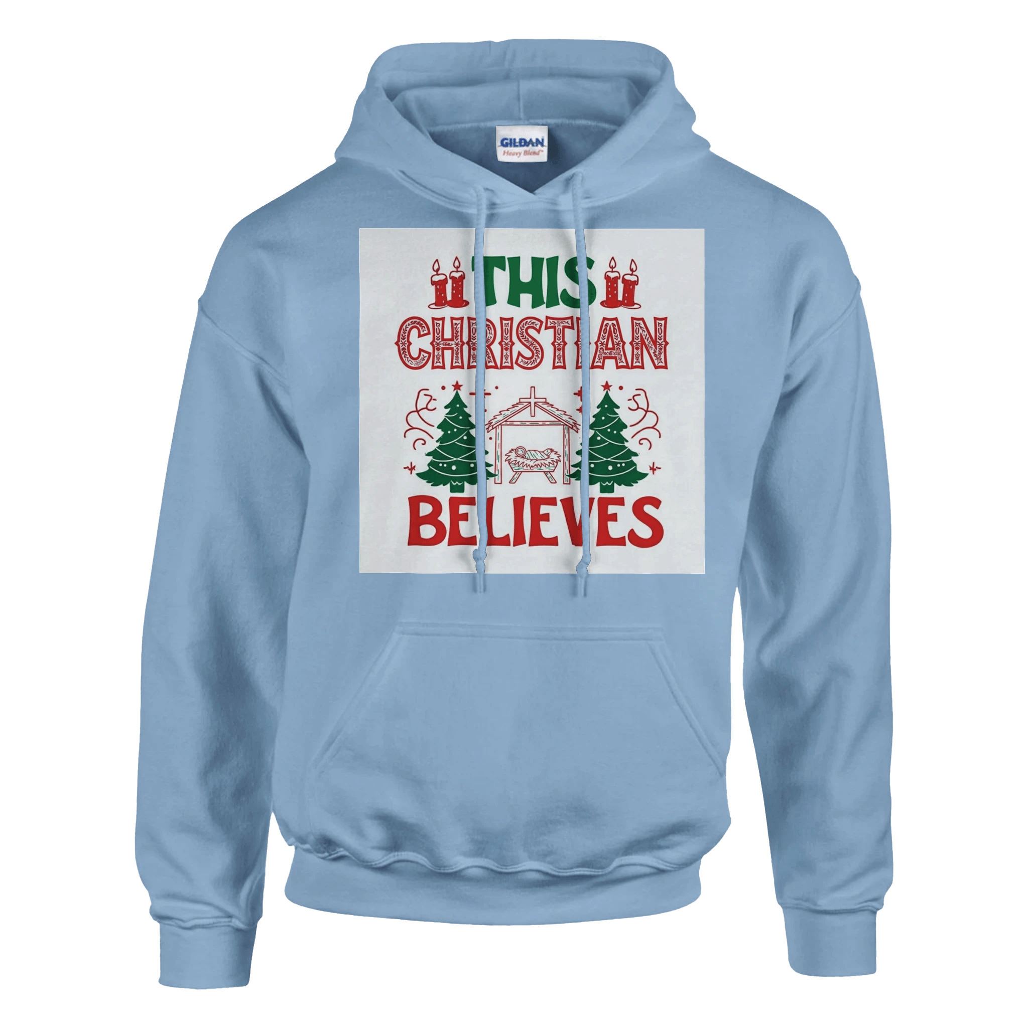 Christian Believes Classic Unisex Pullover Hoodie | Gildan® 18500 - BB's Tees and More