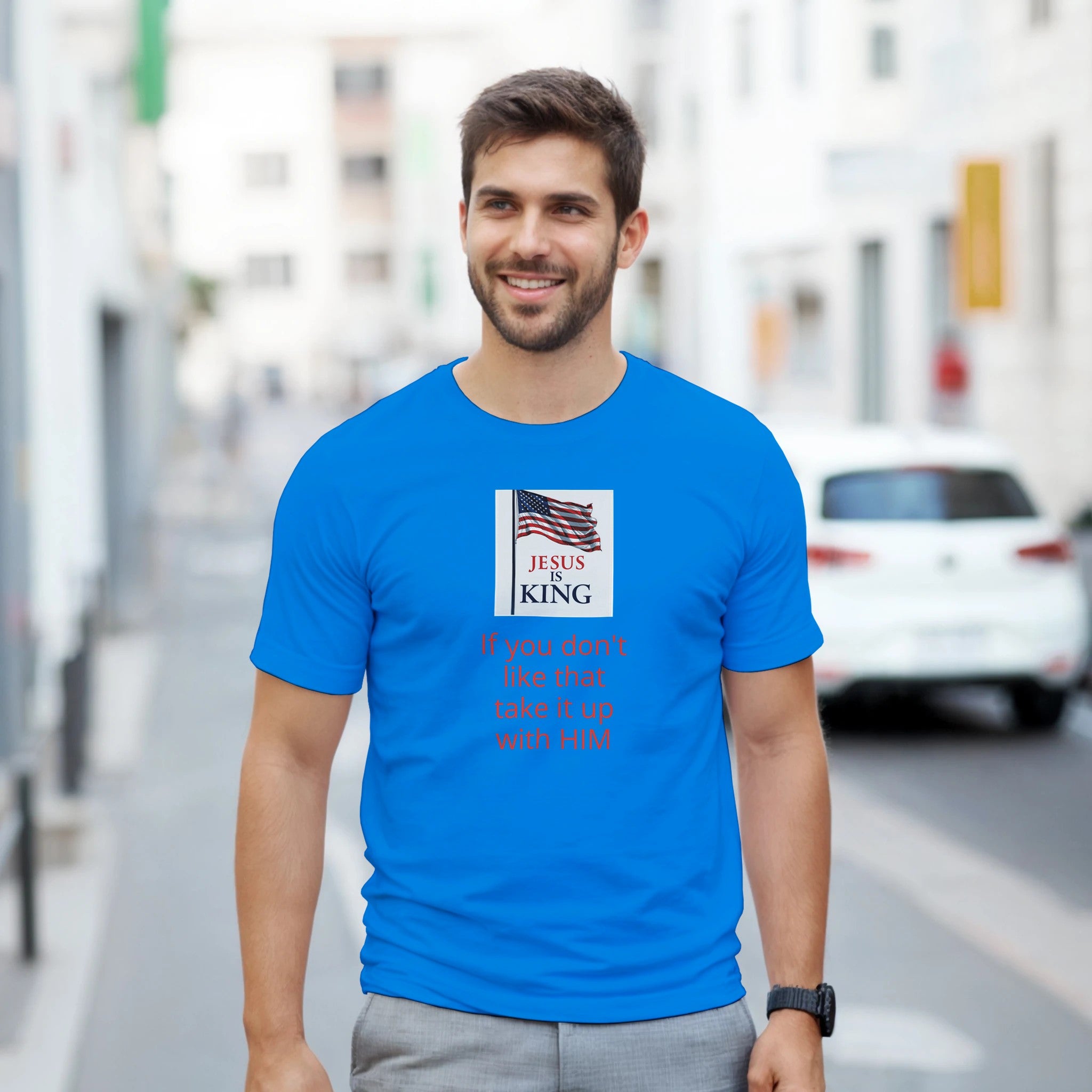 Flag Jesus is King - BB's Tees and More