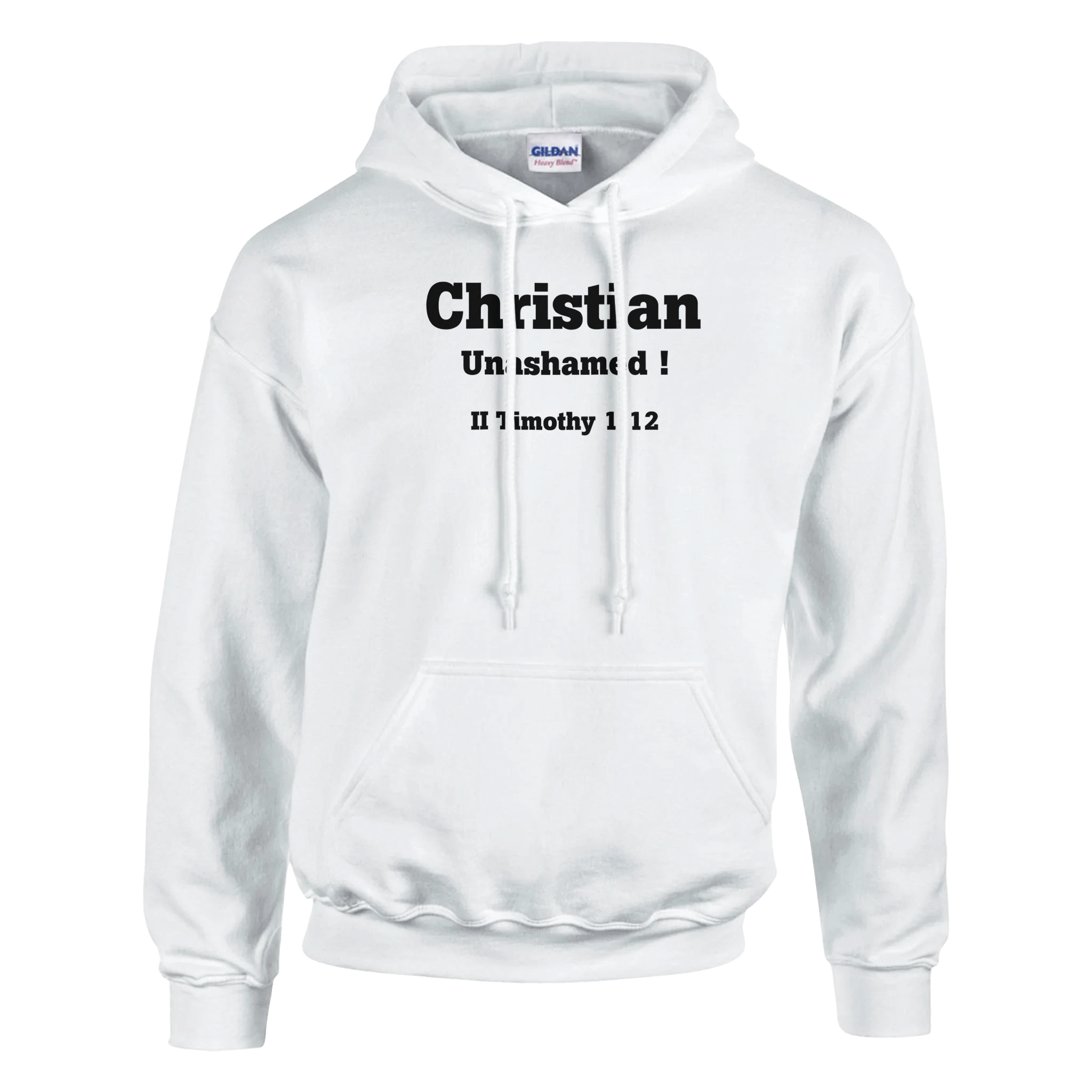 Christian Unashamed Hoodie - BB's Tees and More