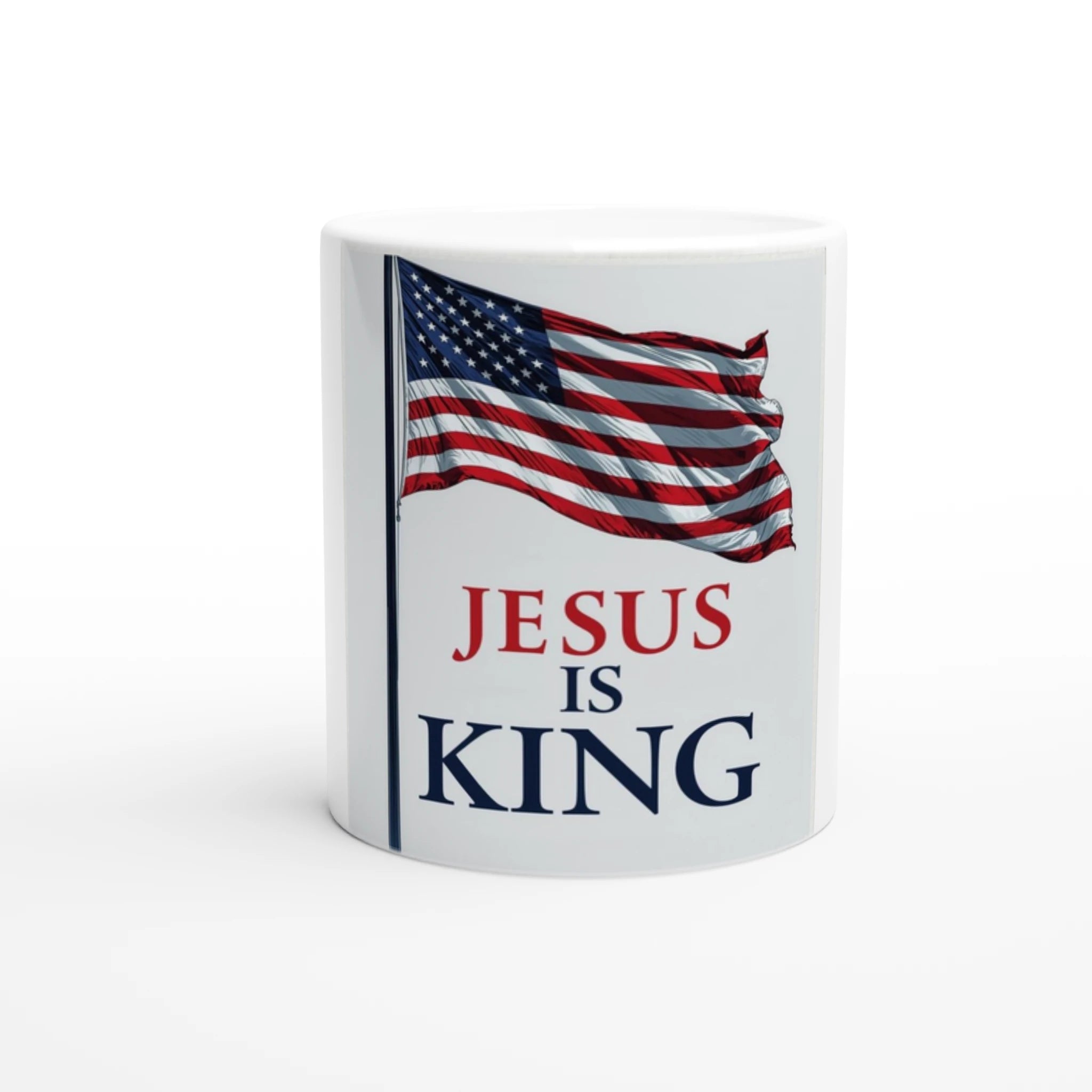 Jesus is King Mug - BB's Tees and More