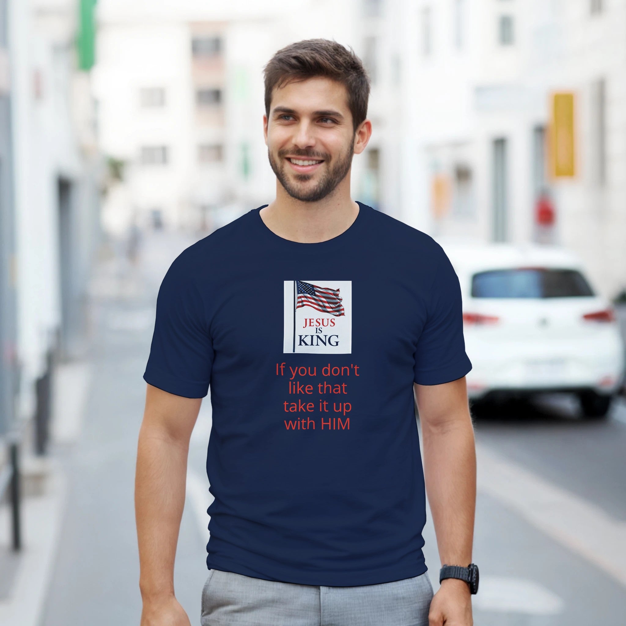 Flag Jesus is King - BB's Tees and More