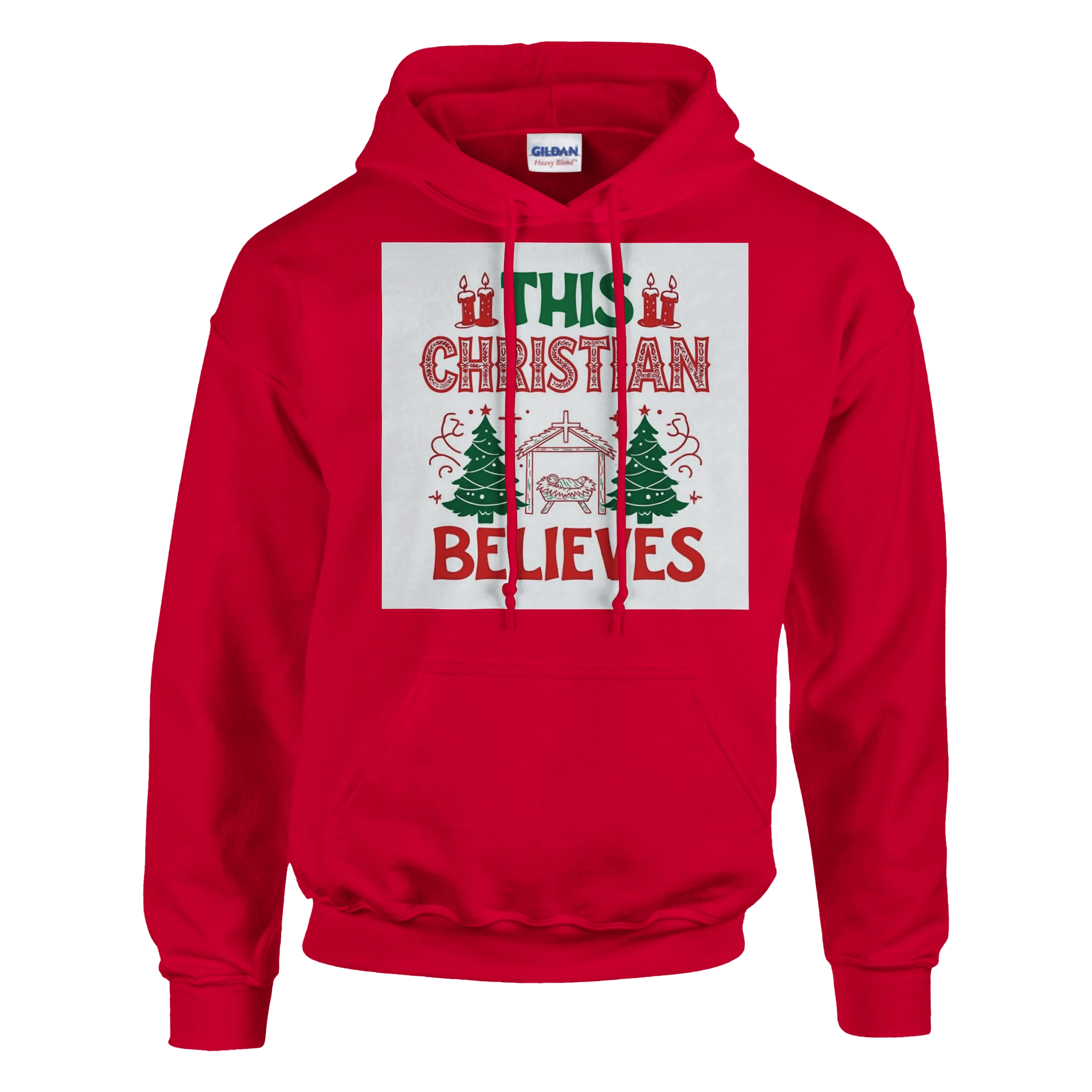 Christian Believes Classic Unisex Pullover Hoodie | Gildan® 18500 - BB's Tees and More