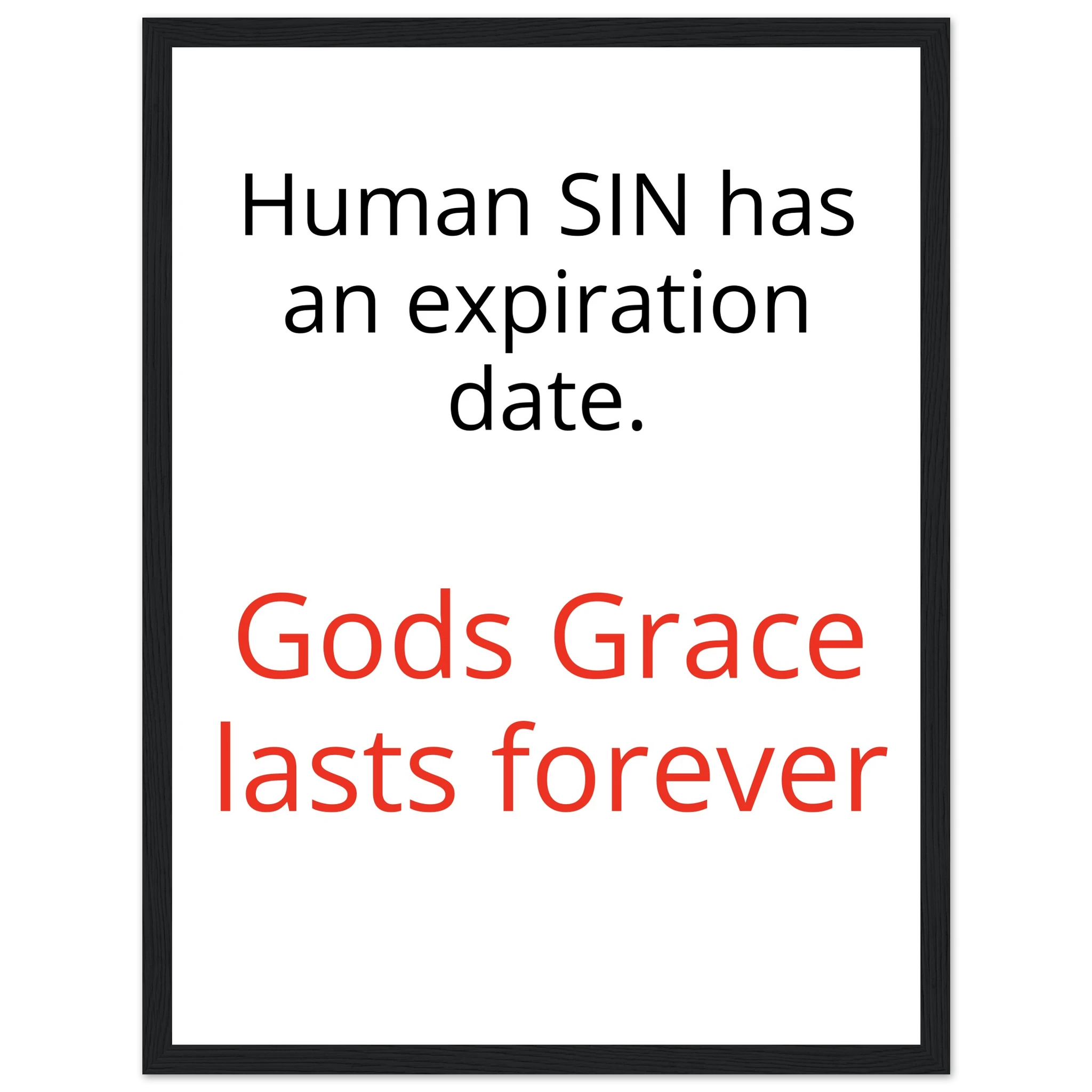 Gods Grace Fine Art Poster - BB's Tees and More