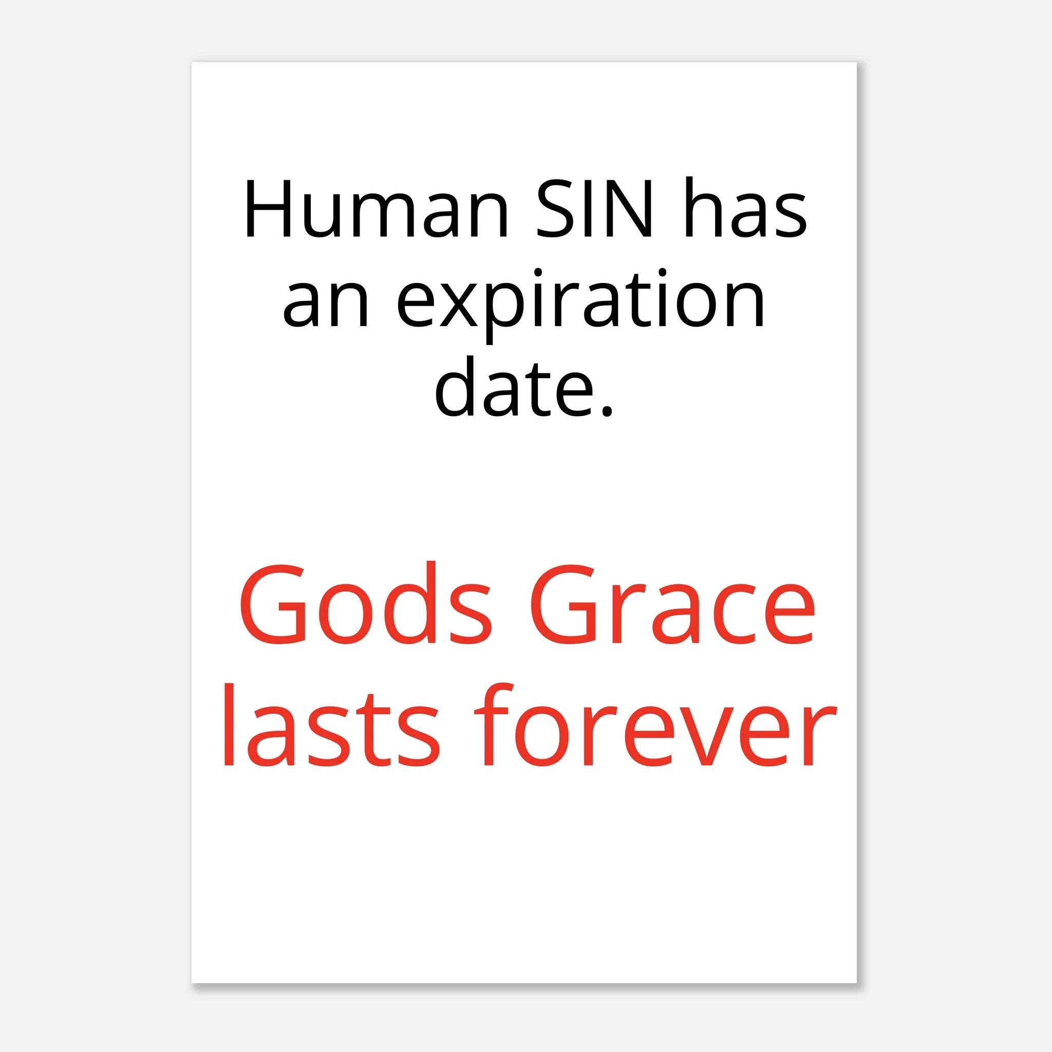 Gods Grace Fine Art Poster - BB's Tees and More