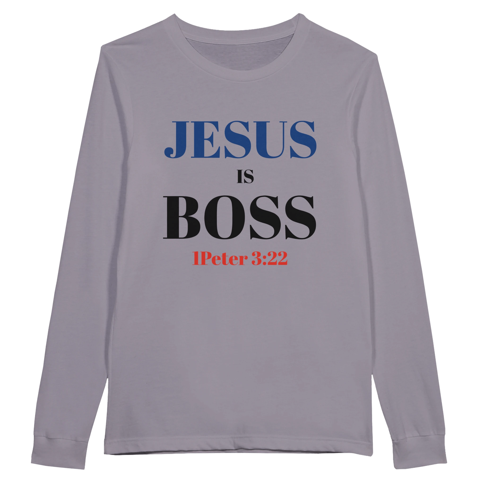 Jesus is Boss Premium Unisex Longsleeve T-shirt - BB's Tees and More