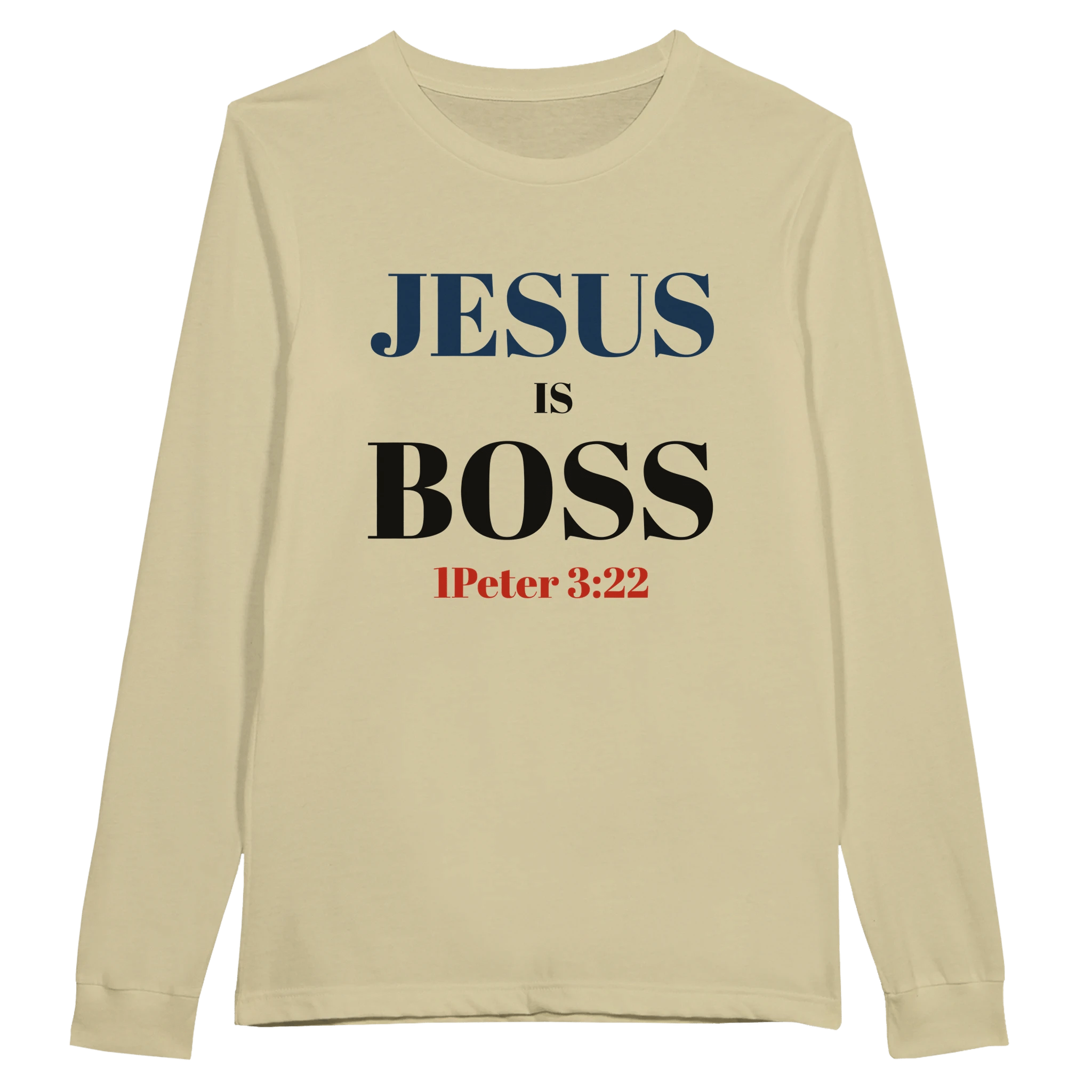 Jesus is Boss Premium Unisex Longsleeve T-shirt - BB's Tees and More