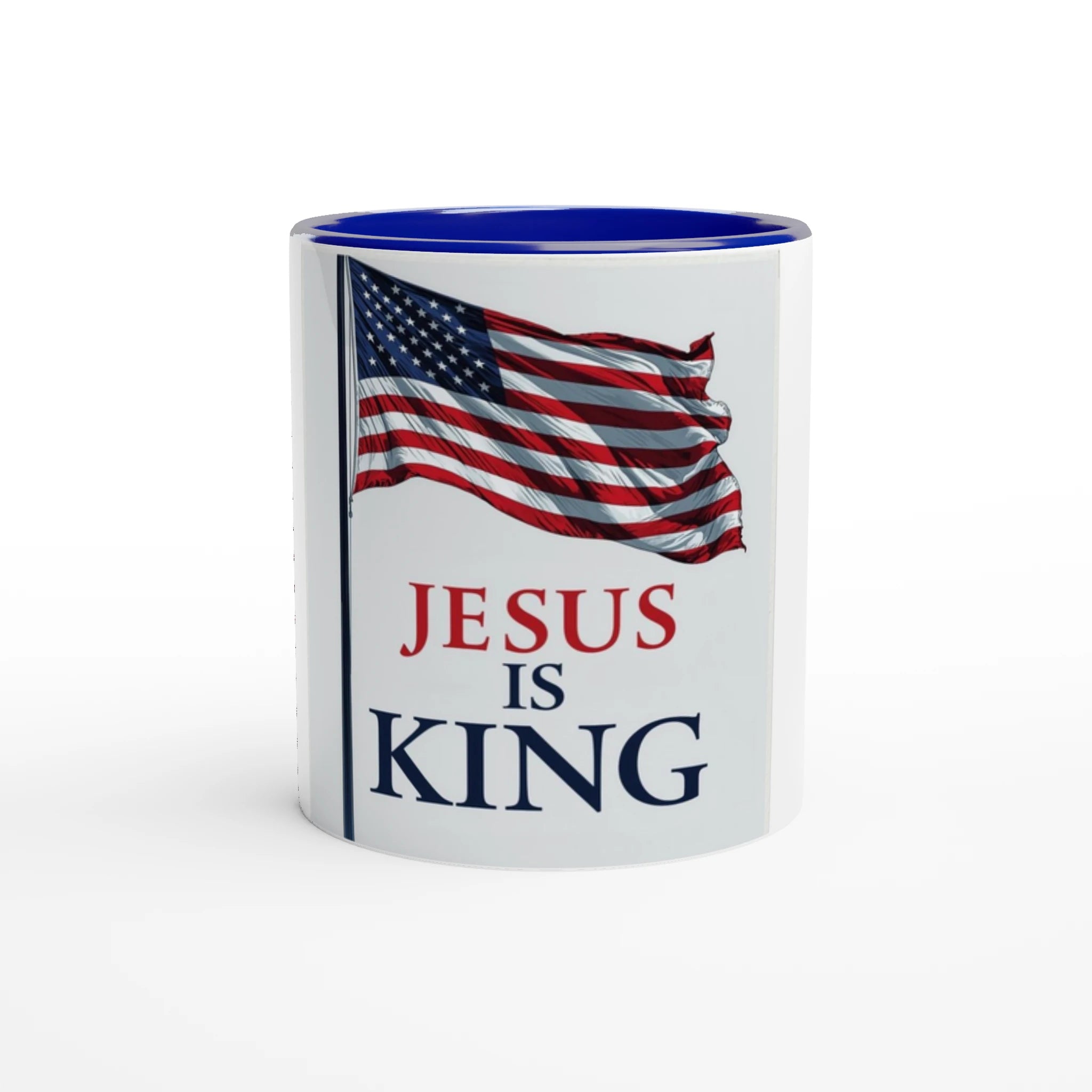 Jesus is King Mug - BB's Tees and More