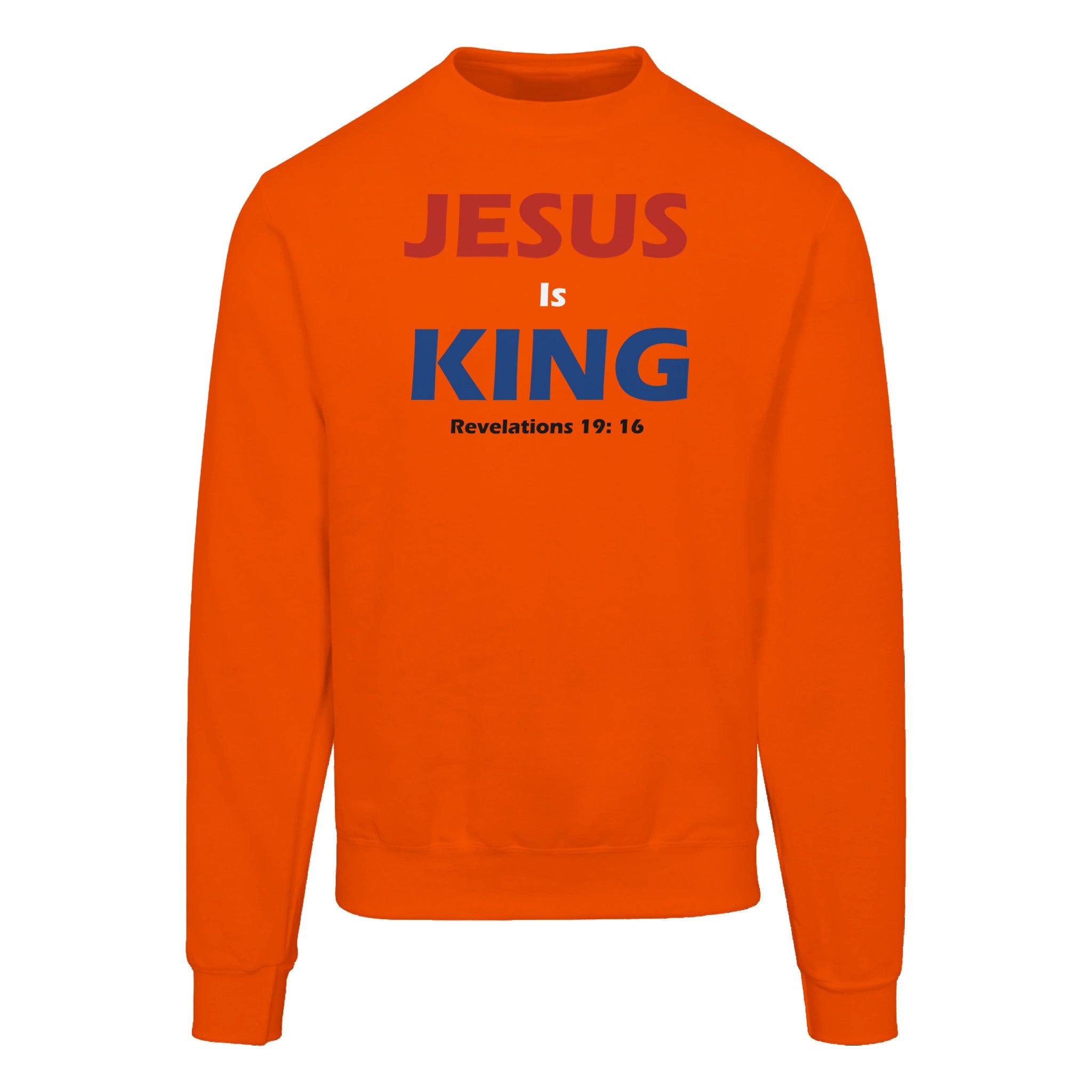 Jesus Is King - Premium Unisex Crewneck Sweatshirt - BB's Tees and More