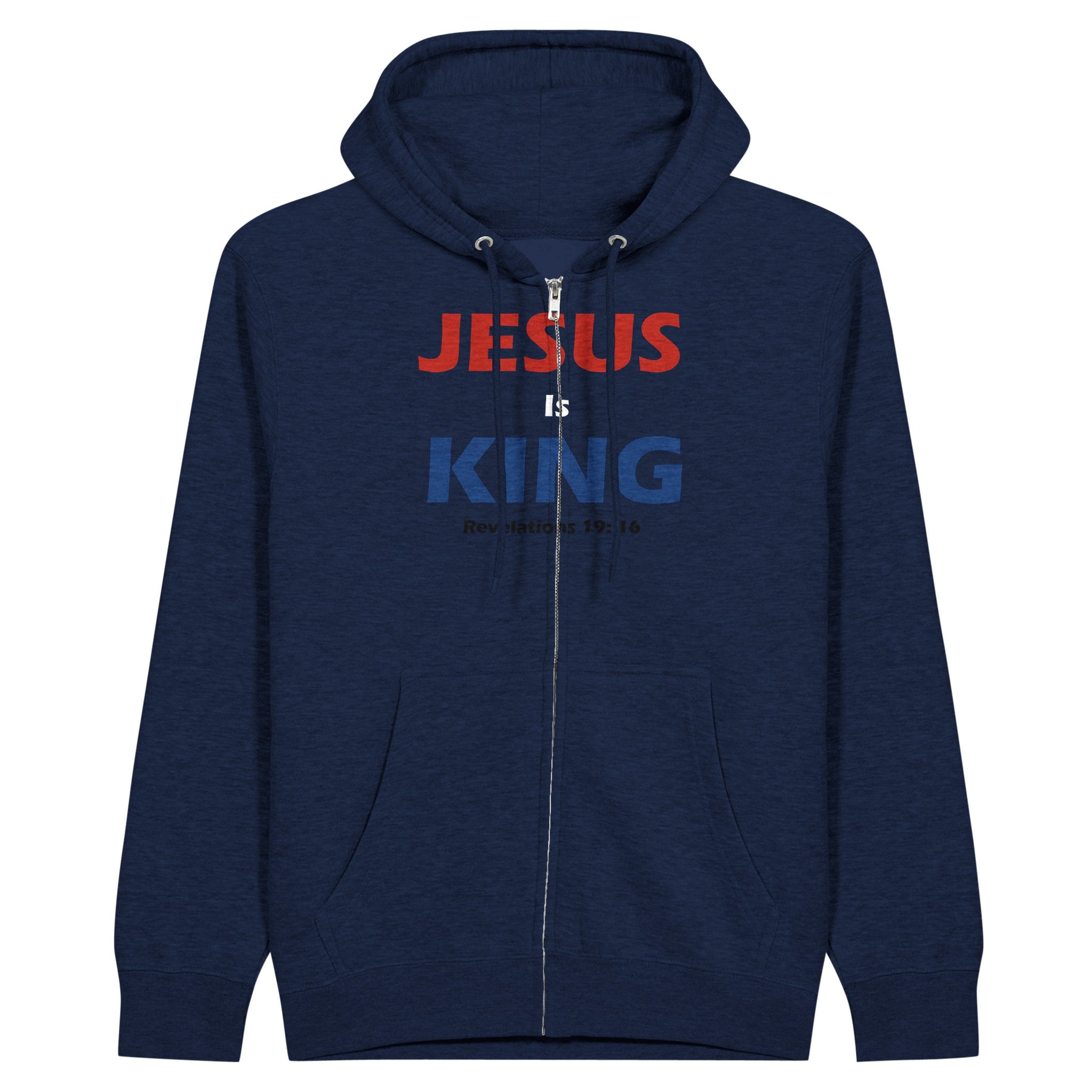 Jesus Is King - Premium Unisex Zip Hoodies - BB's Tees and More
