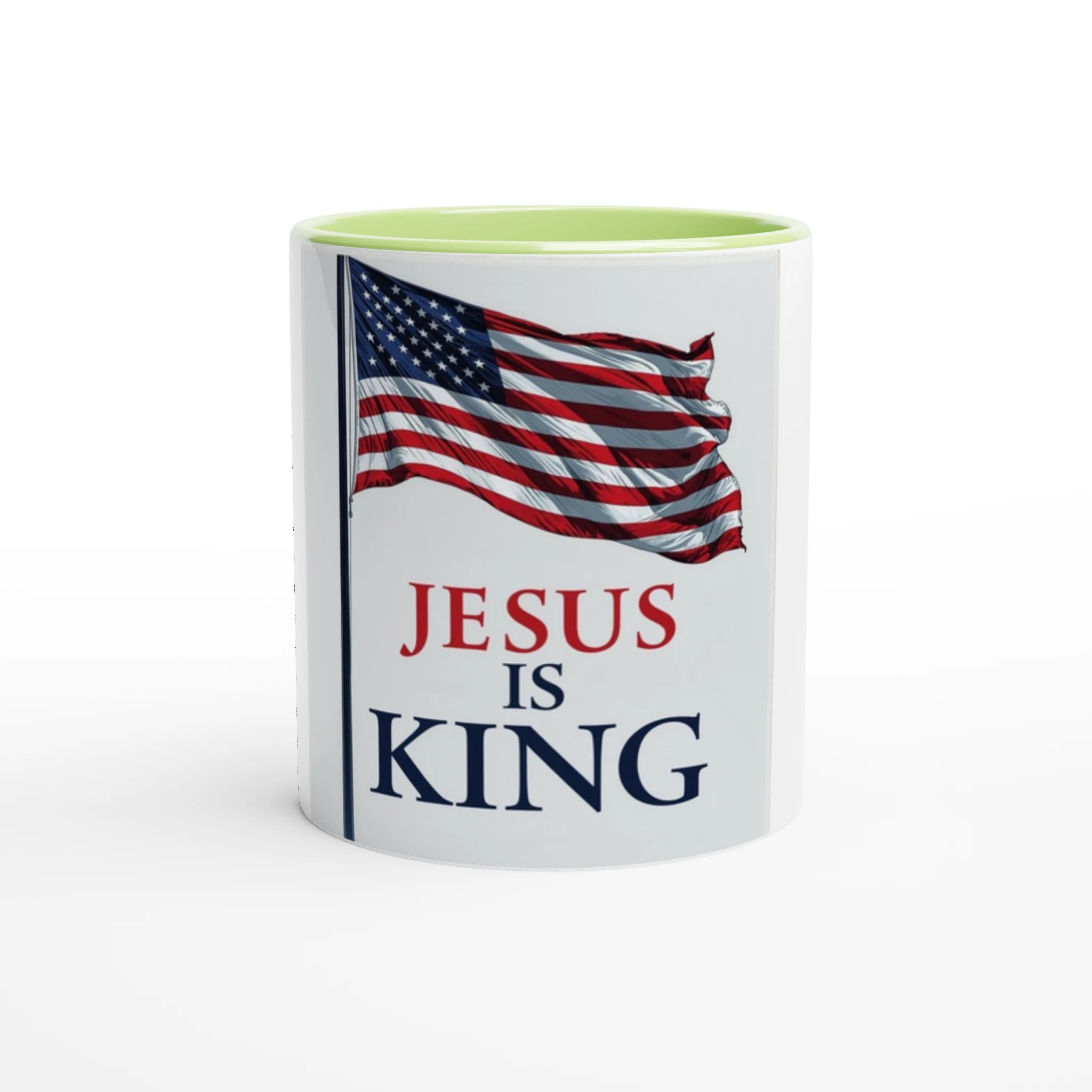 Jesus is King Mug - BB's Tees and More