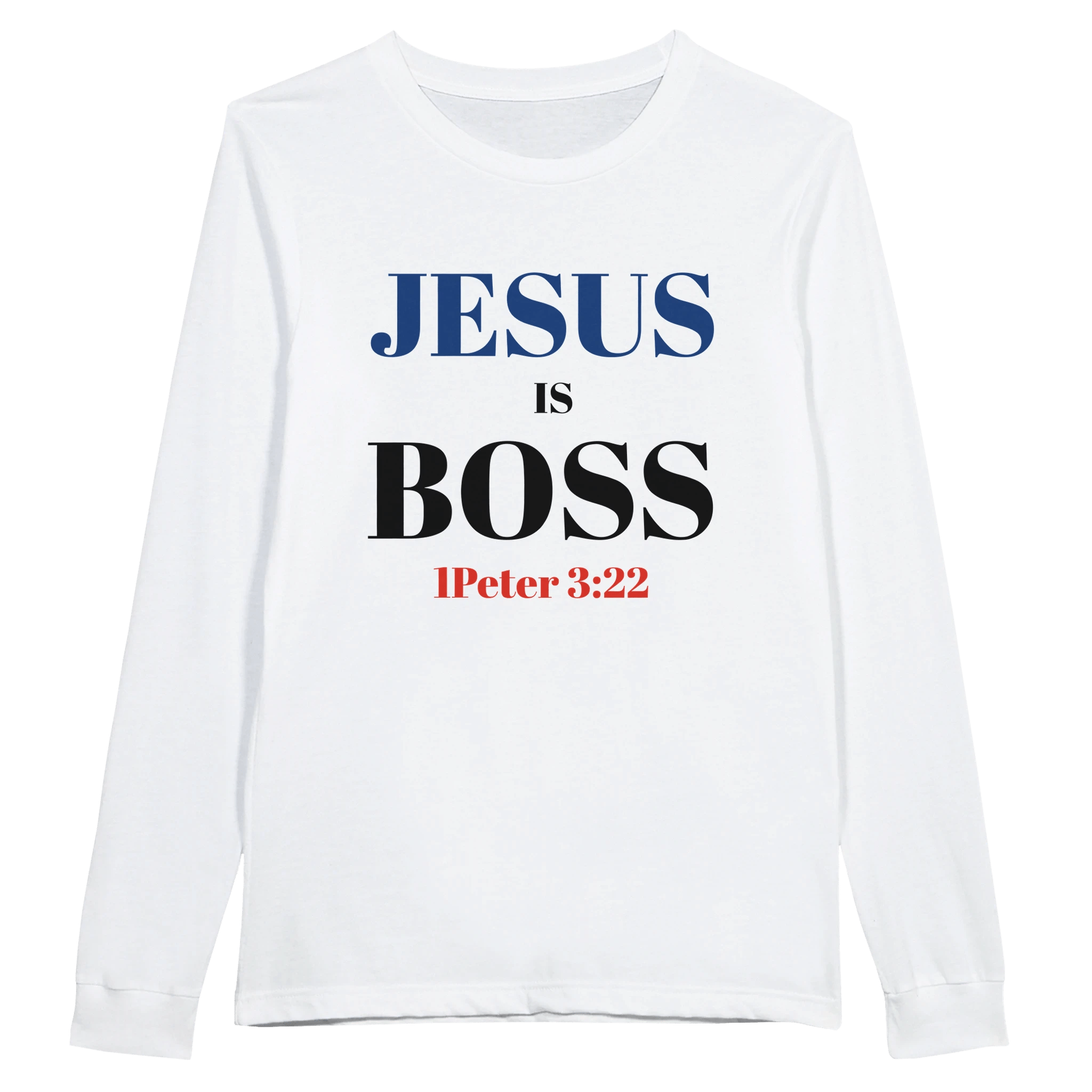 Jesus is Boss Premium Unisex Longsleeve T-shirt - BB's Tees and More