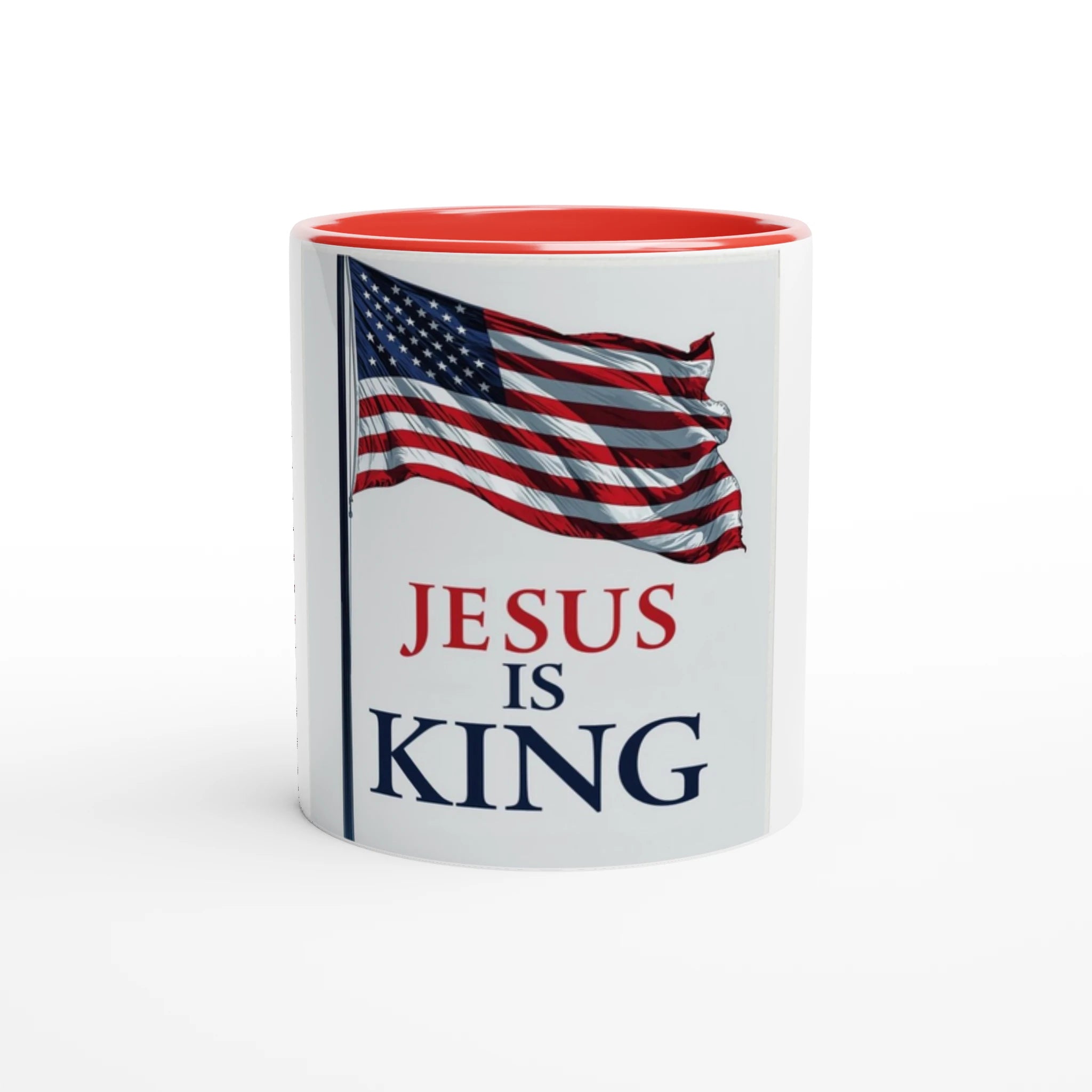 Jesus is King Mug - BB's Tees and More