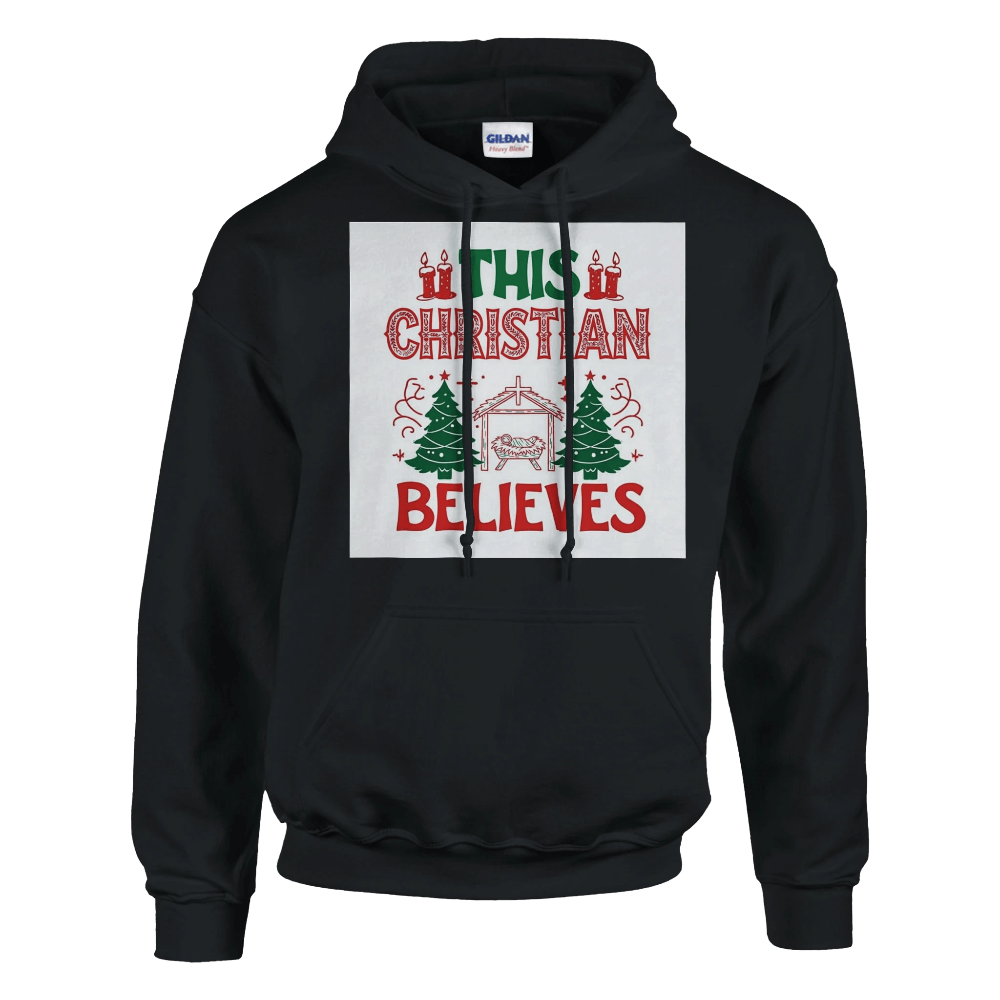 Christian Believes Classic Unisex Pullover Hoodie | Gildan® 18500 - BB's Tees and More