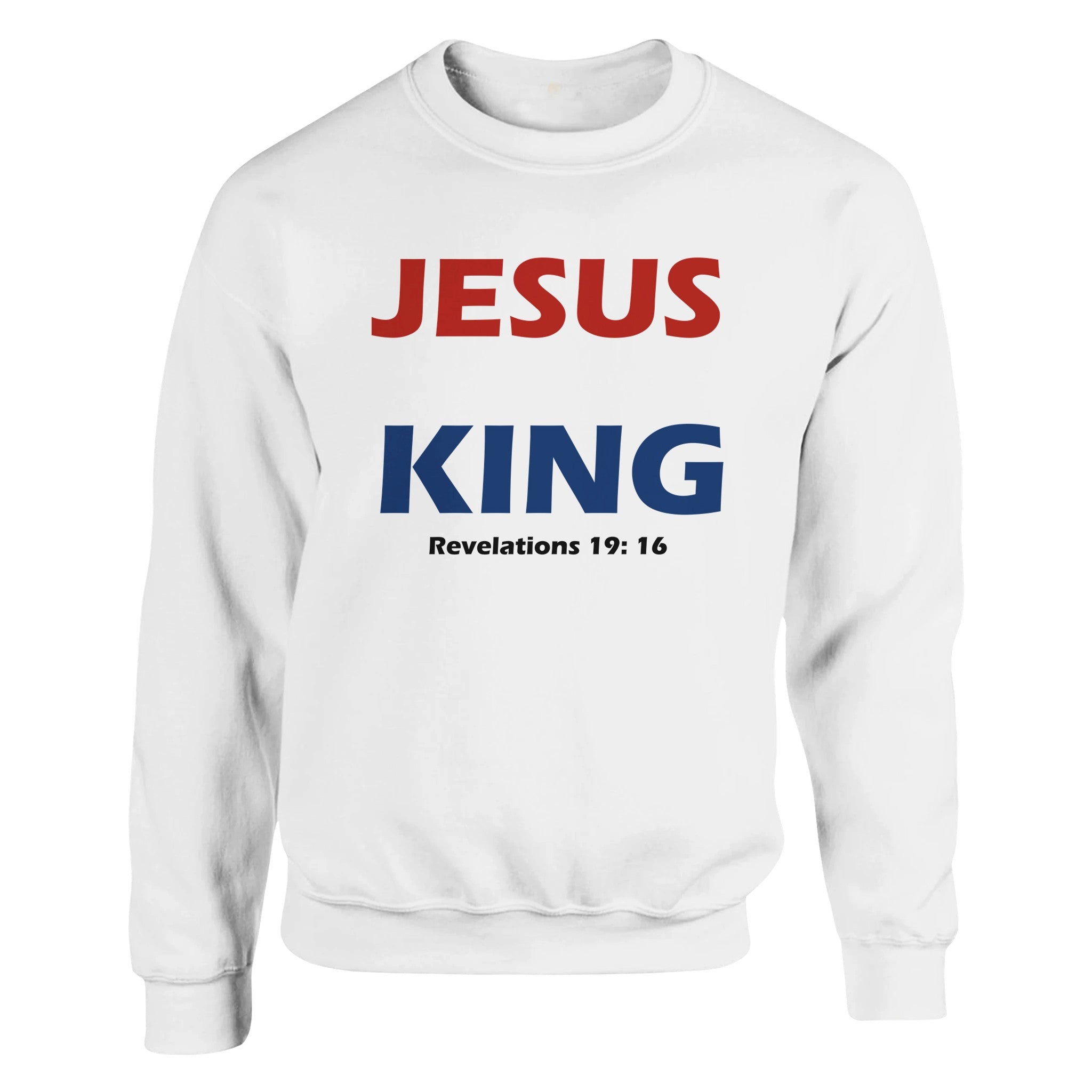 Jesus Is King - Premium Unisex Crewneck Sweatshirt - BB's Tees and More