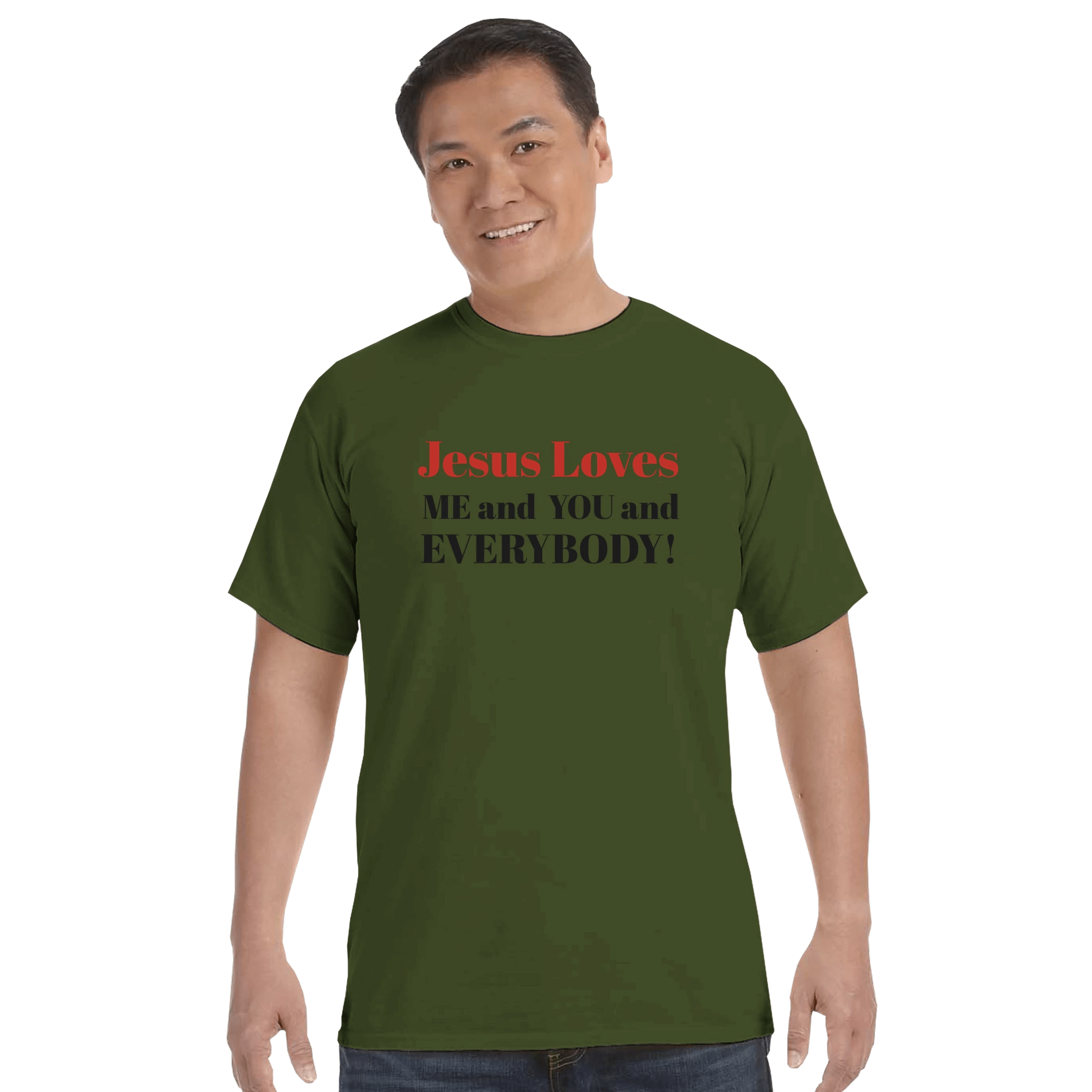 Jesus Loves Everybody Tee - BB's Tees and More