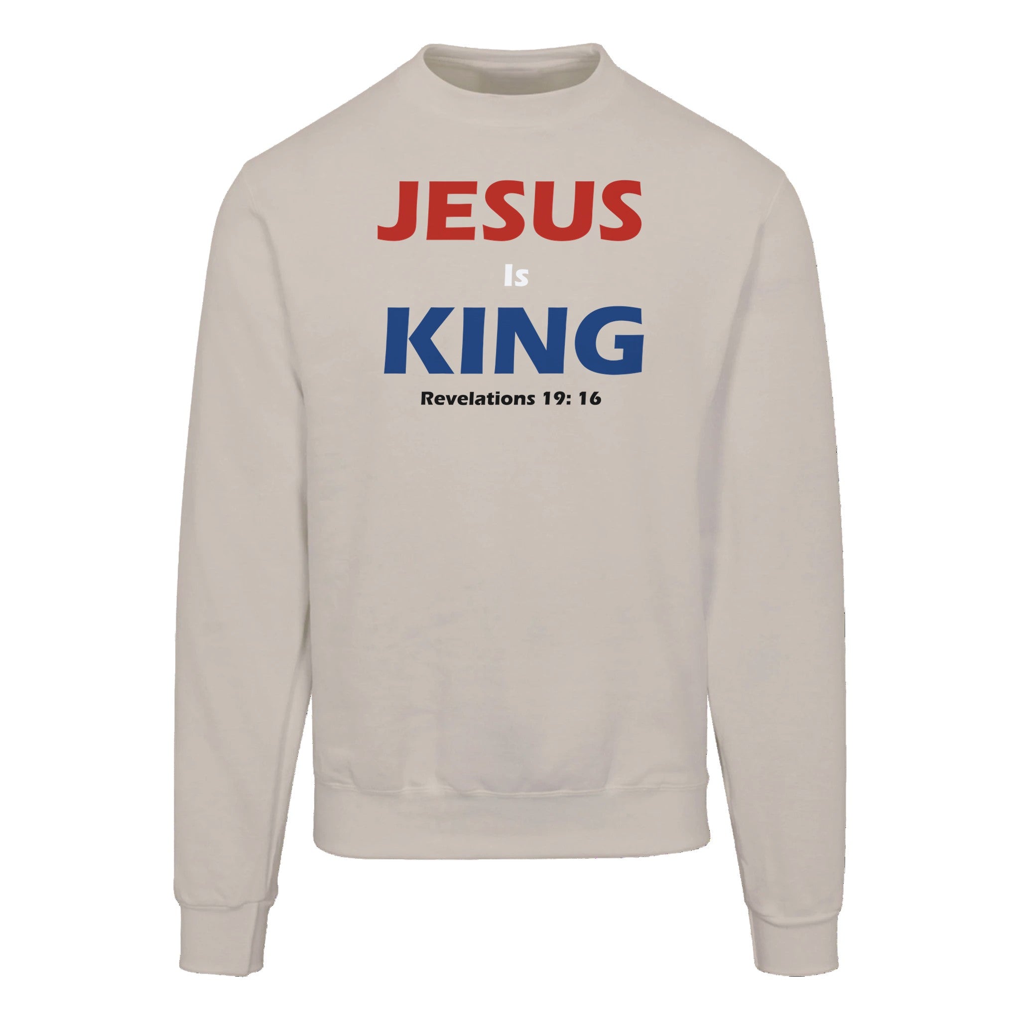 Jesus Is King - Premium Unisex Crewneck Sweatshirt - BB's Tees and More