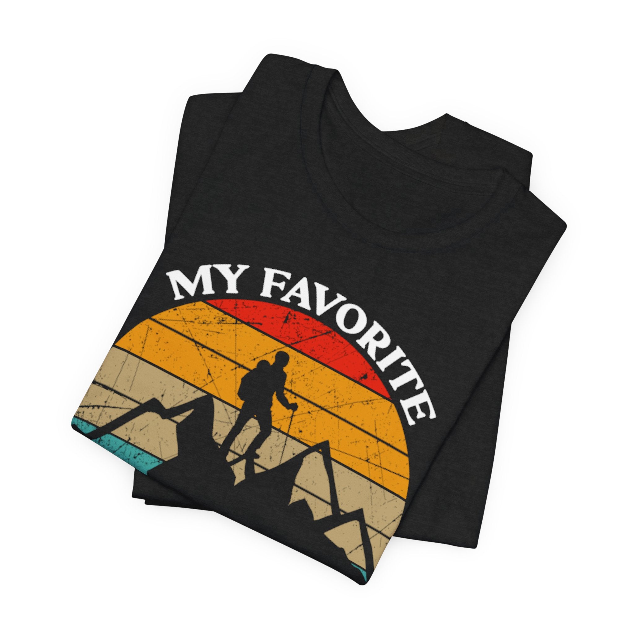 Vibrant Hiking Buddy Tee - BB's Tees and More