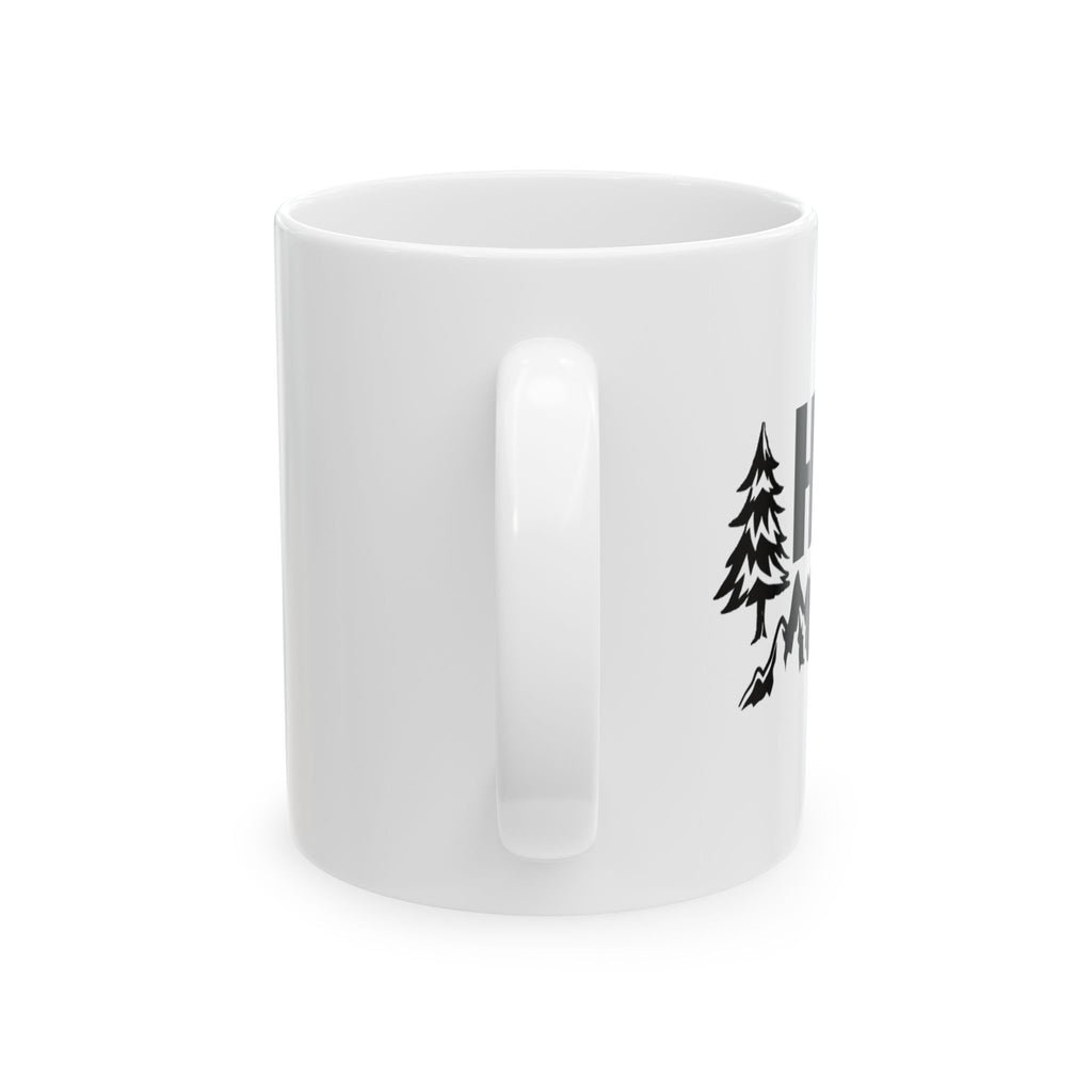 Inspiring Hiker Girl Mountain Mug - BB's Tees and More