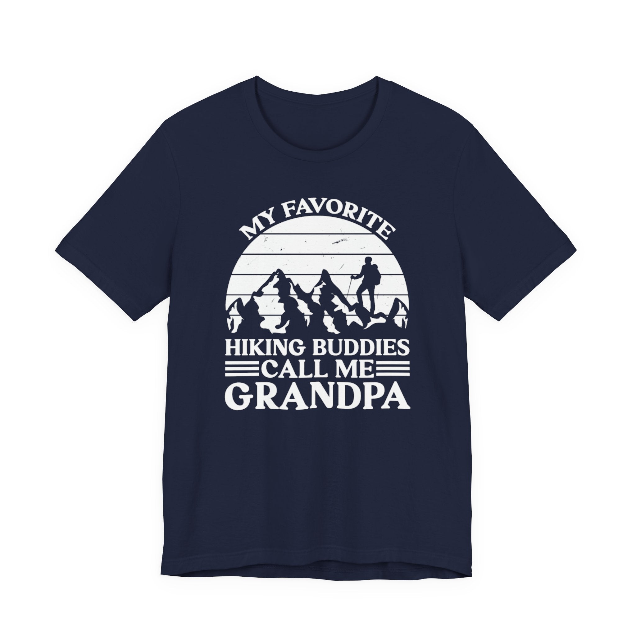 Proud Hiking Buddy Grandpa Tee - BB's Tees and More