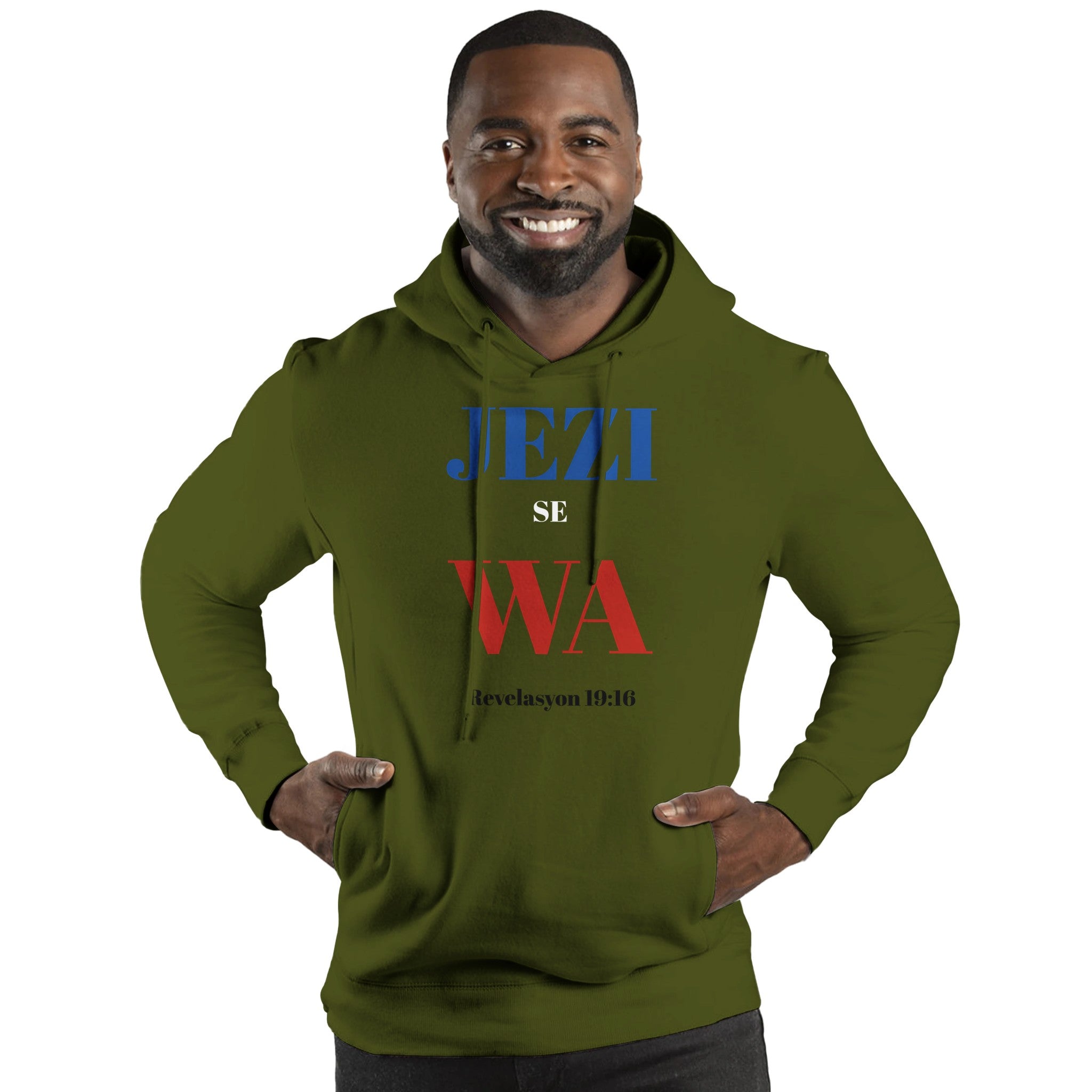 Jezi se Wa - Ultimate Fleece Unisex Pullover Hoodie | Threadfast 320H - BB's Tees and More