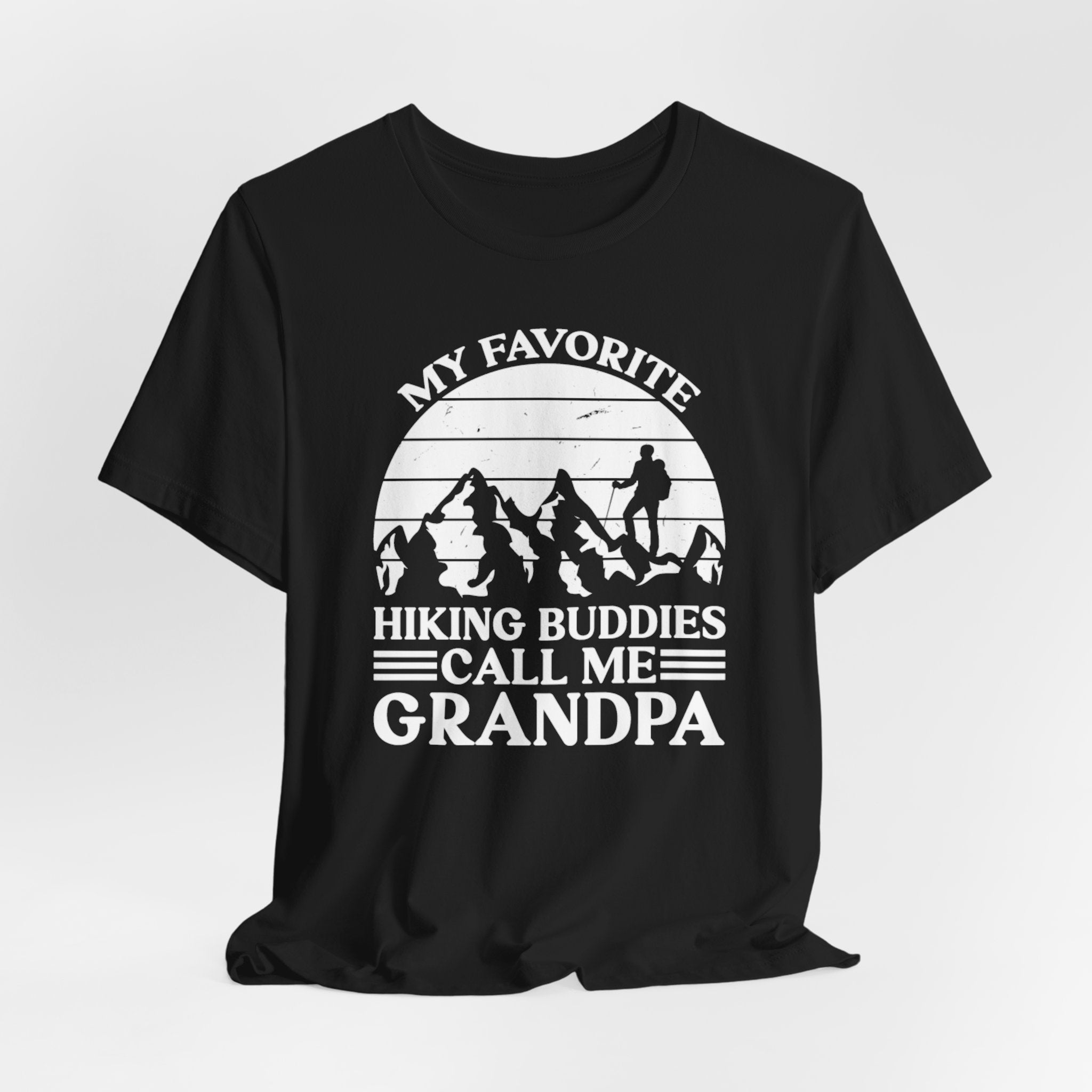 Proud Hiking Buddy Grandpa Tee - BB's Tees and More