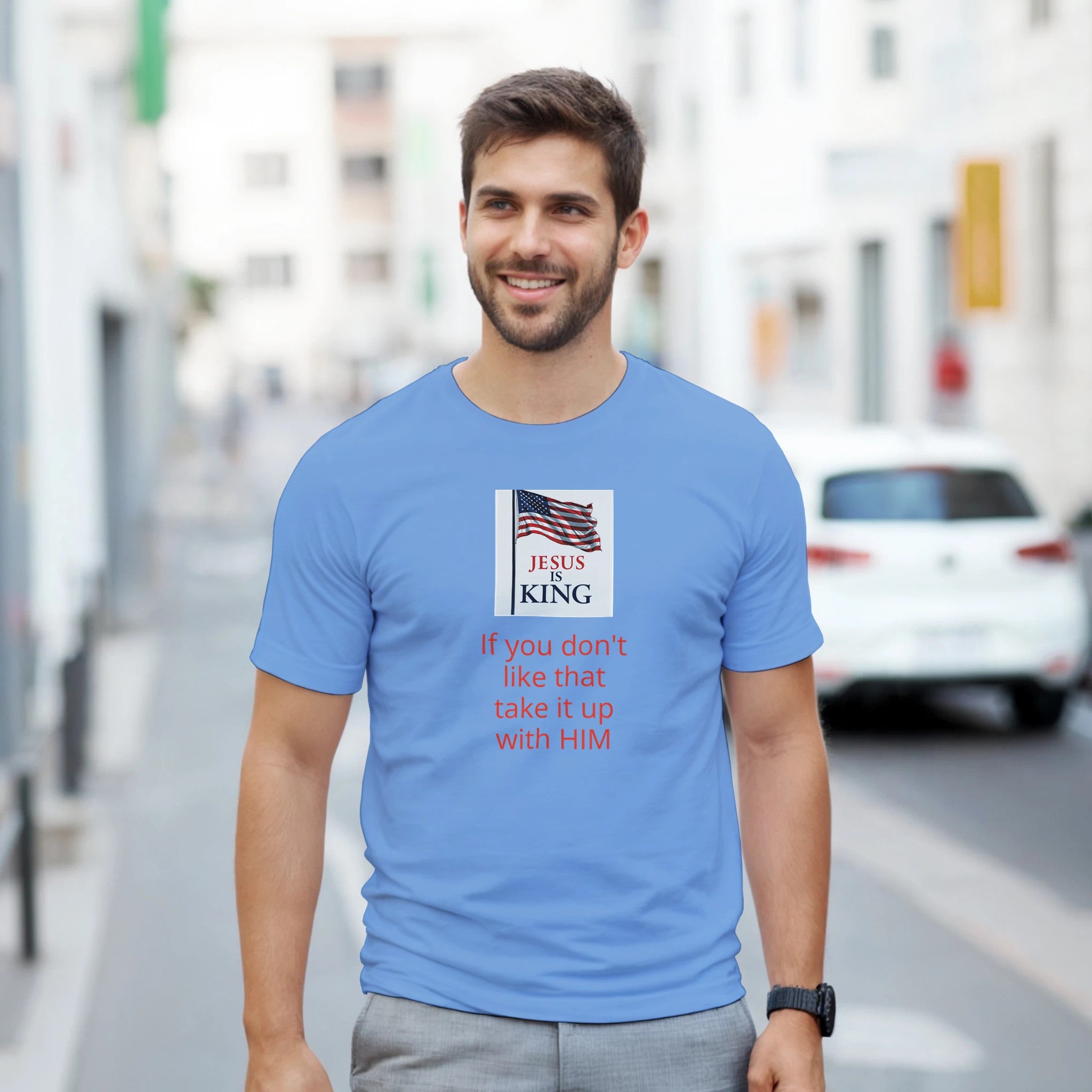 Flag Jesus is King - BB's Tees and More