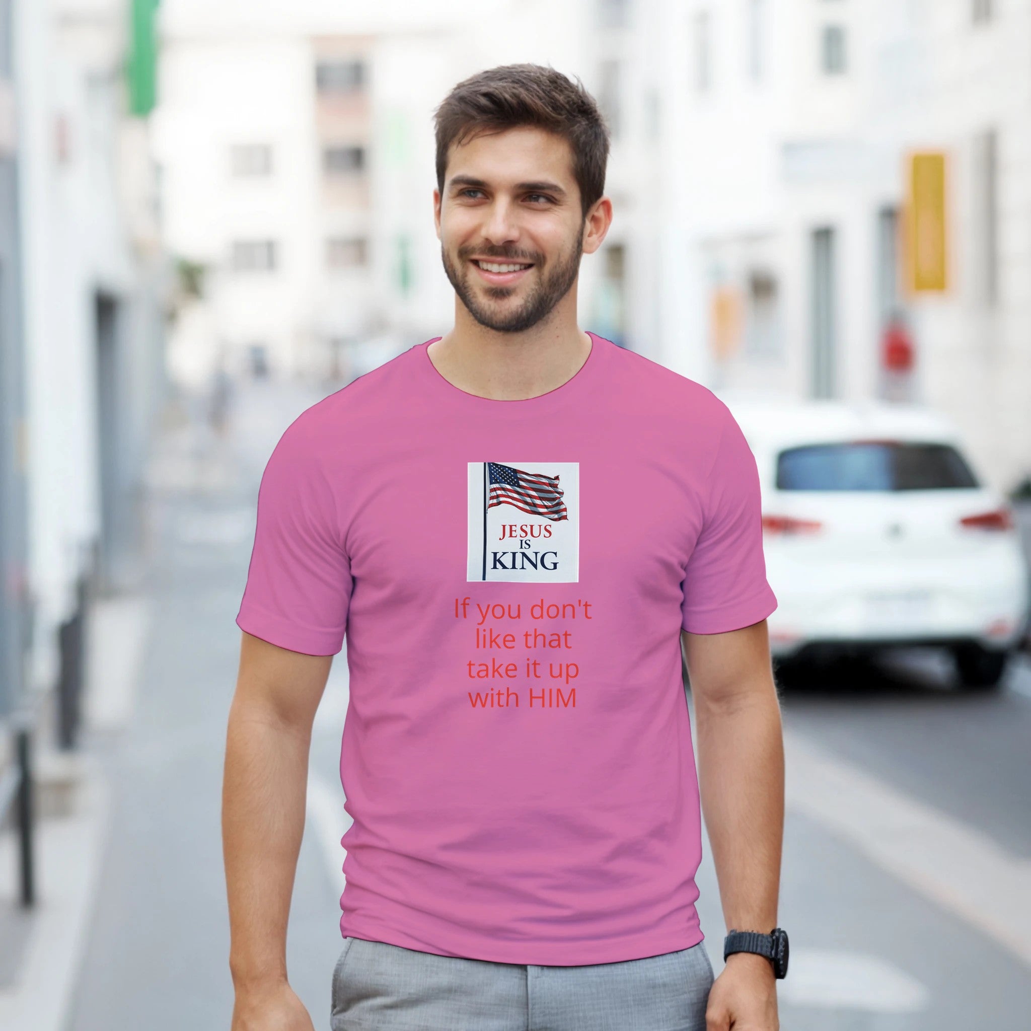 Flag Jesus is King - BB's Tees and More