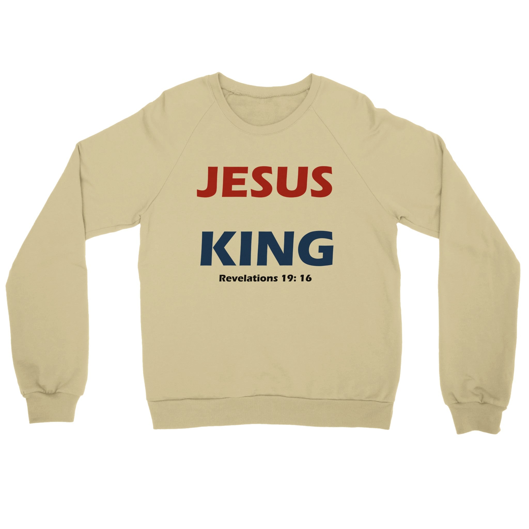 Jesus Is King - Premium Unisex Crewneck Sweatshirt - BB's Tees and More