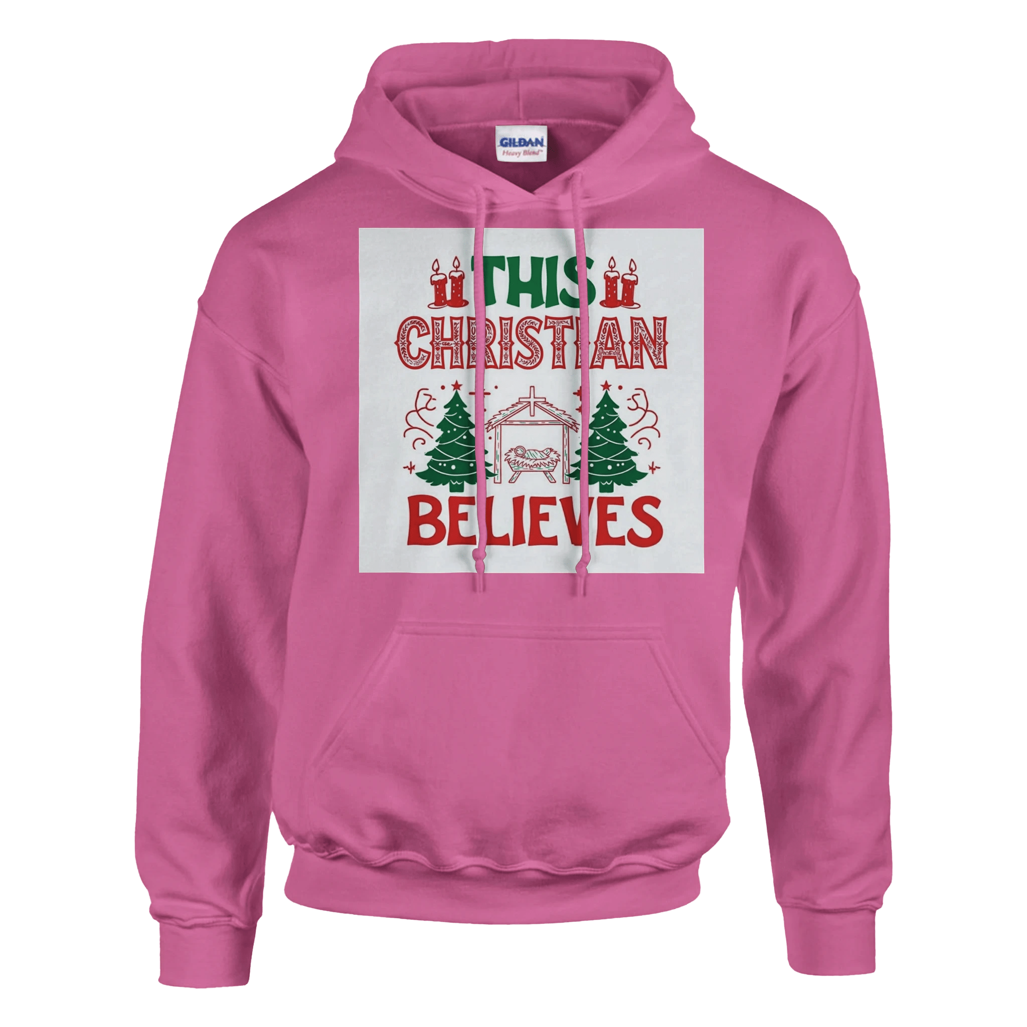 Christian Believes Classic Unisex Pullover Hoodie | Gildan® 18500 - BB's Tees and More