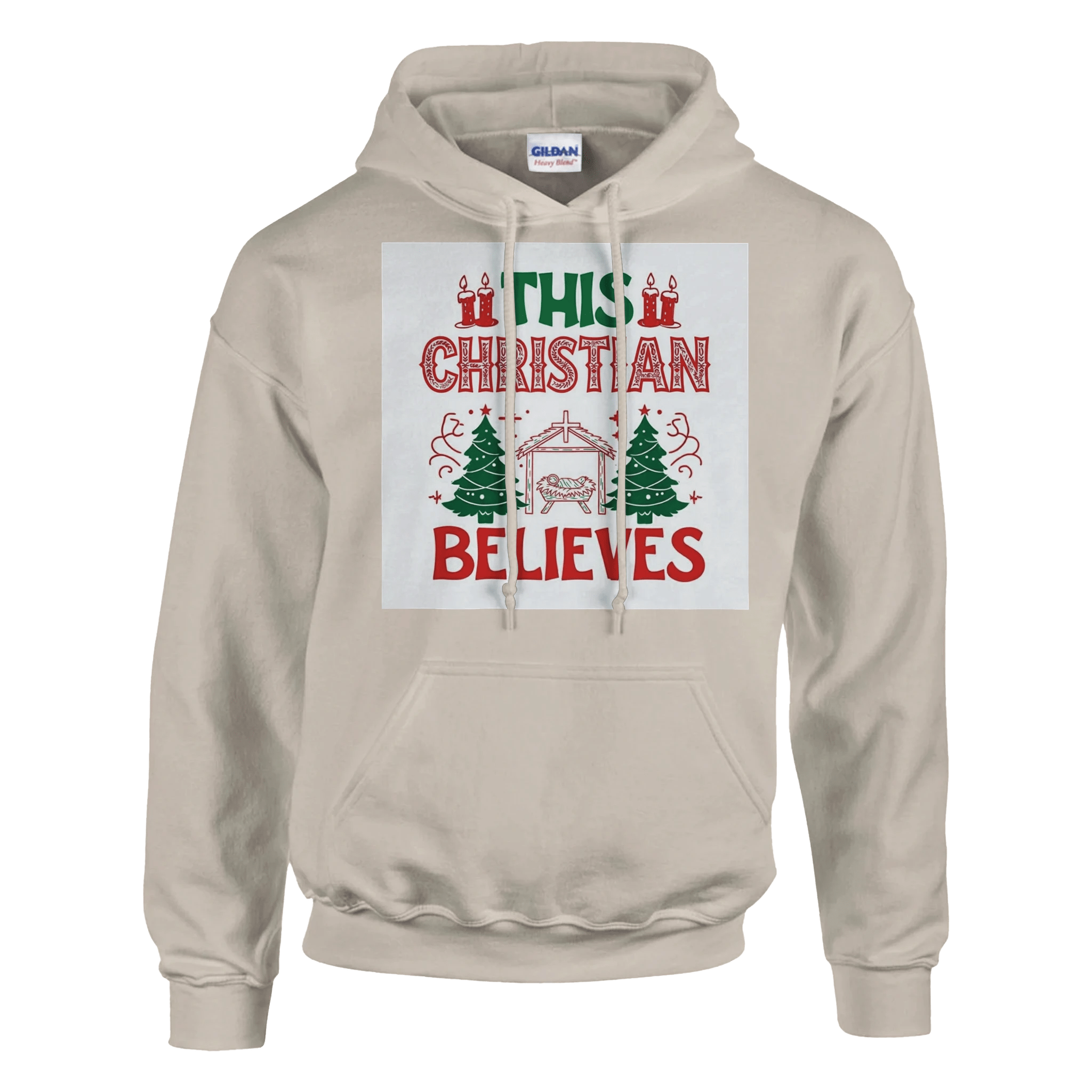 Christian Believes Classic Unisex Pullover Hoodie | Gildan® 18500 - BB's Tees and More