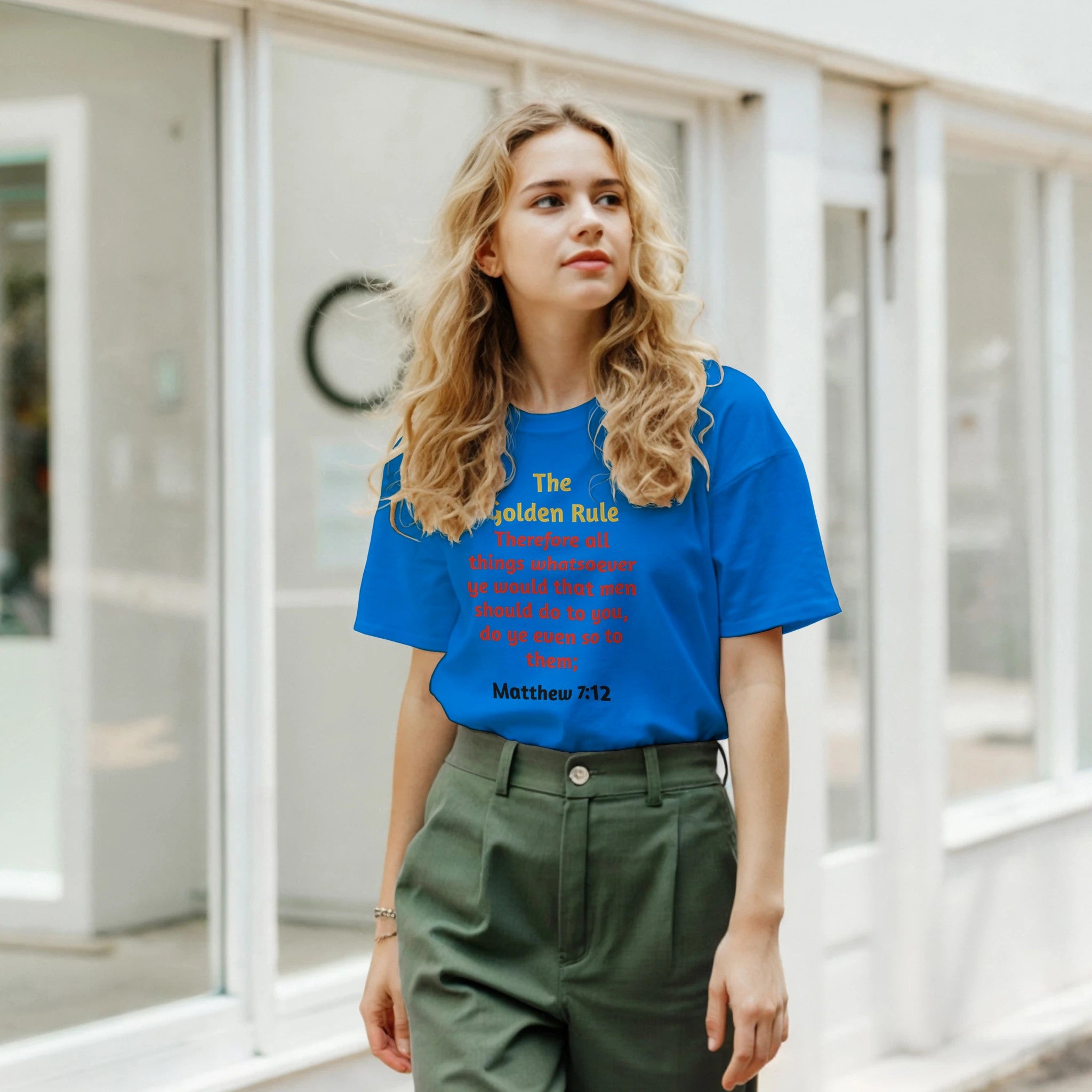 Golden Rule Classic Unisex Crewneck T-shirt | Gildan® 64000 - BB's Tees and More