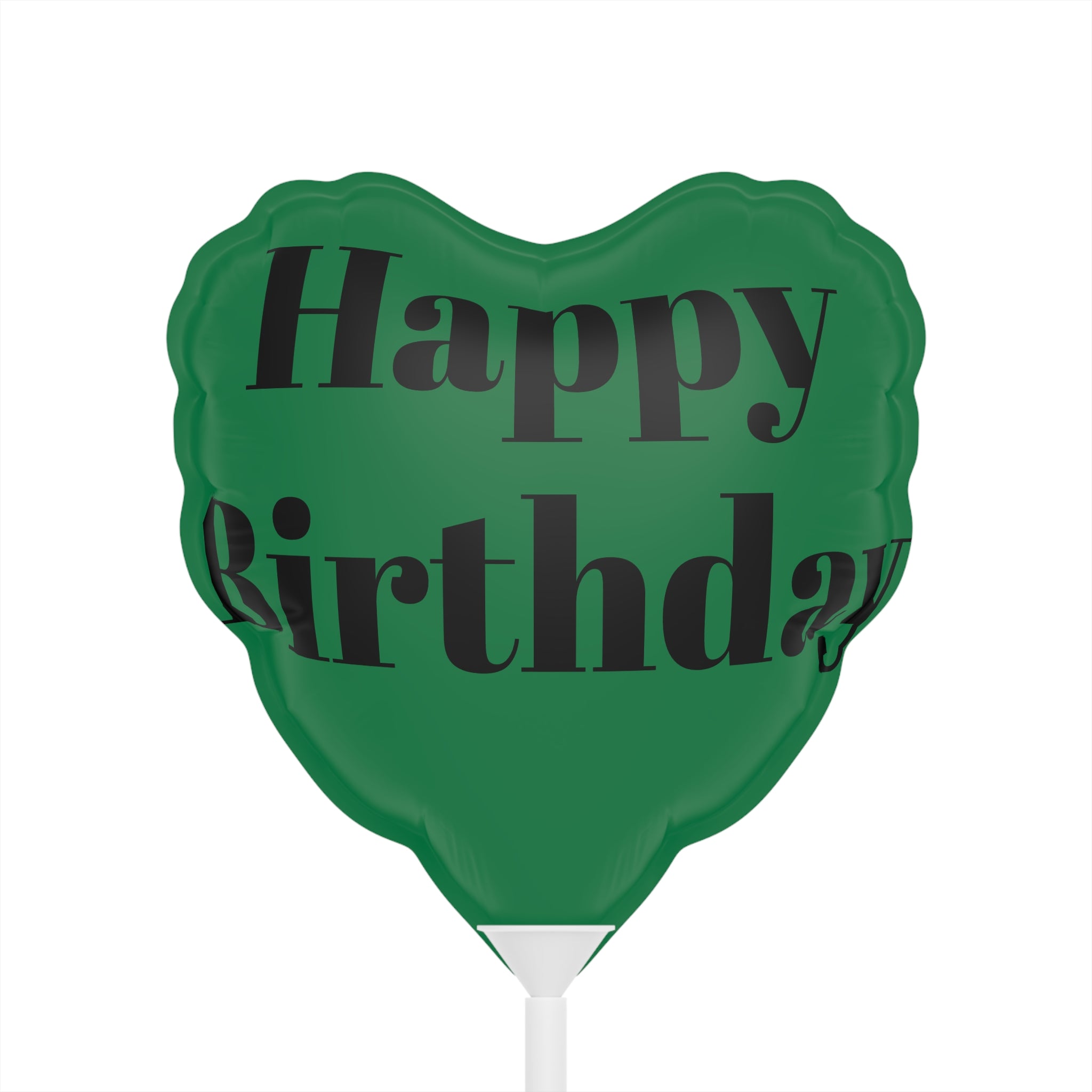 St. Patrick's Day 2026 Heart Balloon — Green 6" Party Decoration - BB's Tees and More