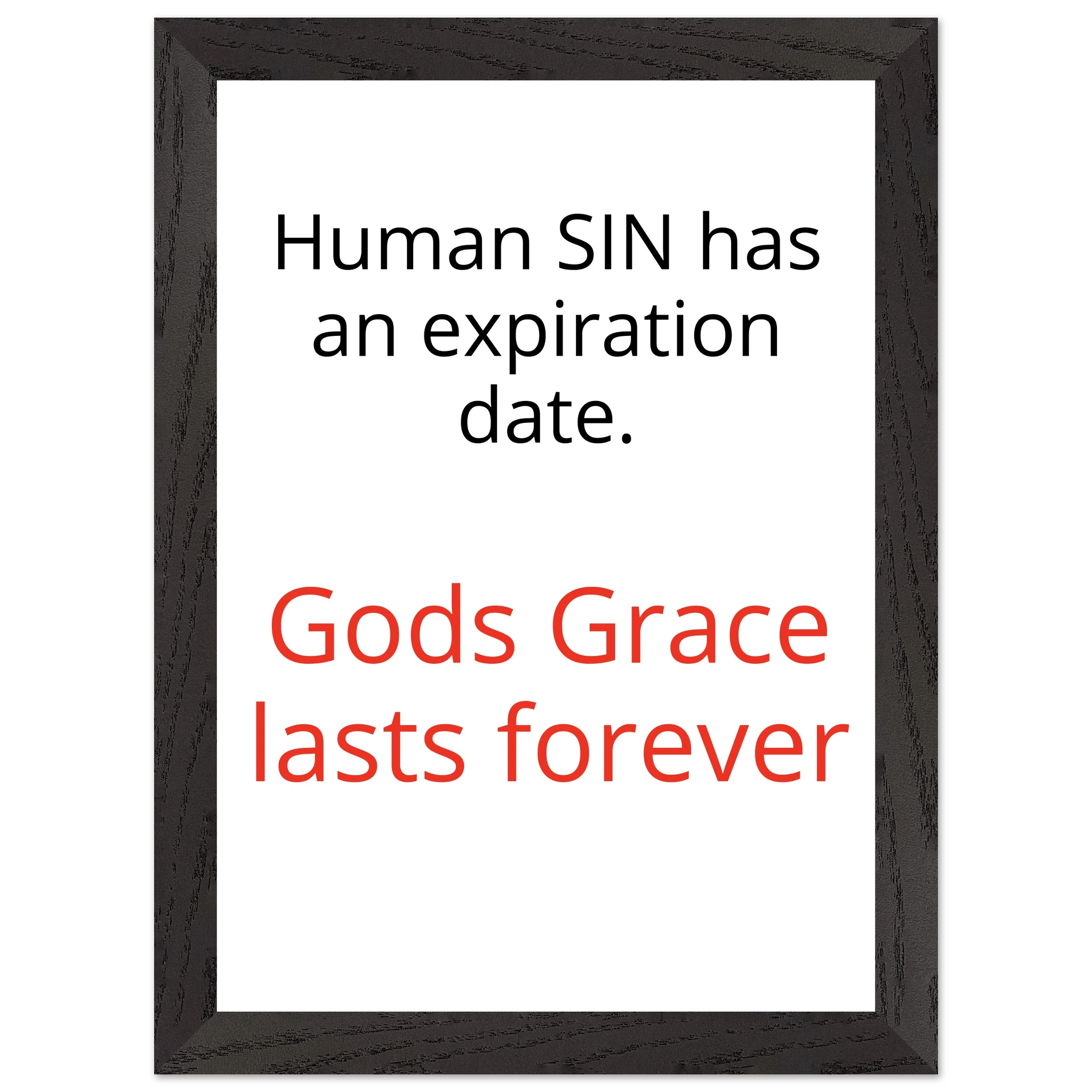 Gods Grace Fine Art Poster - BB's Tees and More