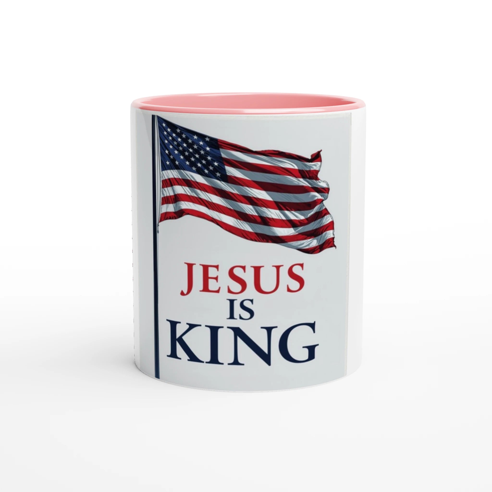 Jesus is King Mug - BB's Tees and More