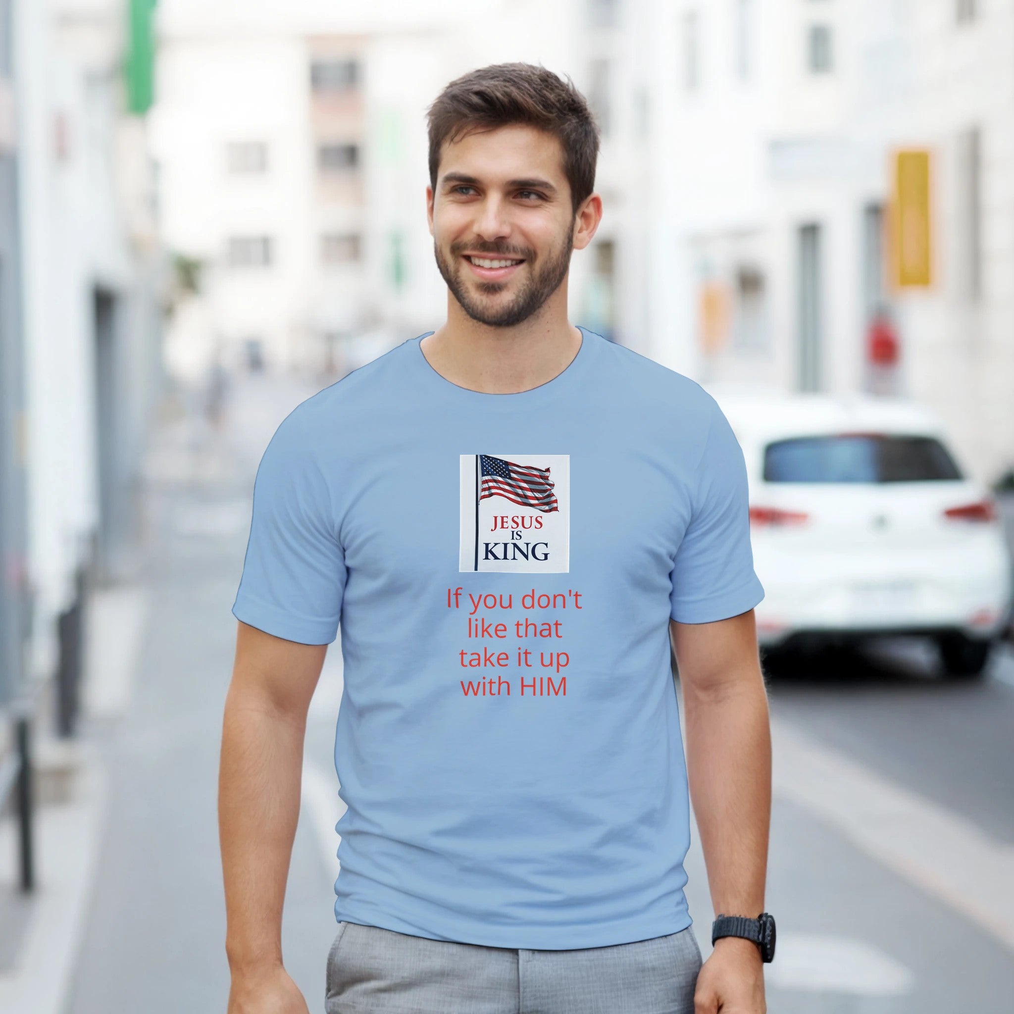 Flag Jesus is King - BB's Tees and More