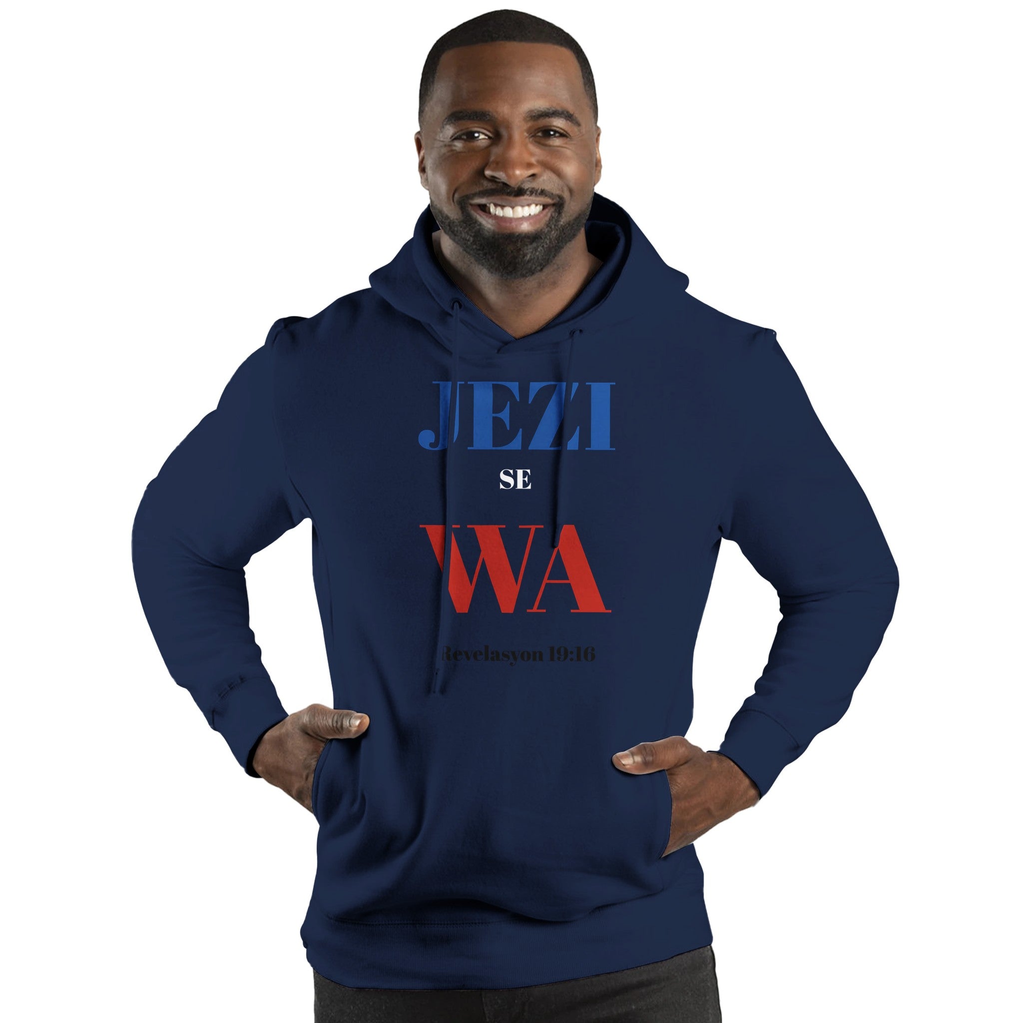 Jezi se Wa - Ultimate Fleece Unisex Pullover Hoodie | Threadfast 320H - BB's Tees and More