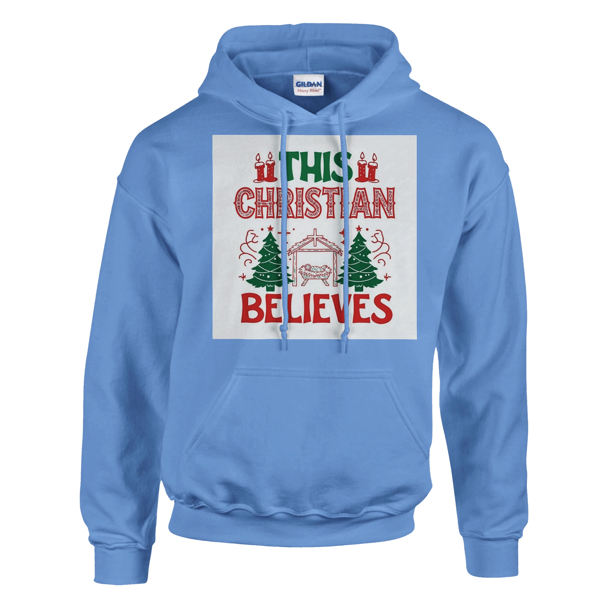 Christian Believes Classic Unisex Pullover Hoodie | Gildan® 18500 - BB's Tees and More